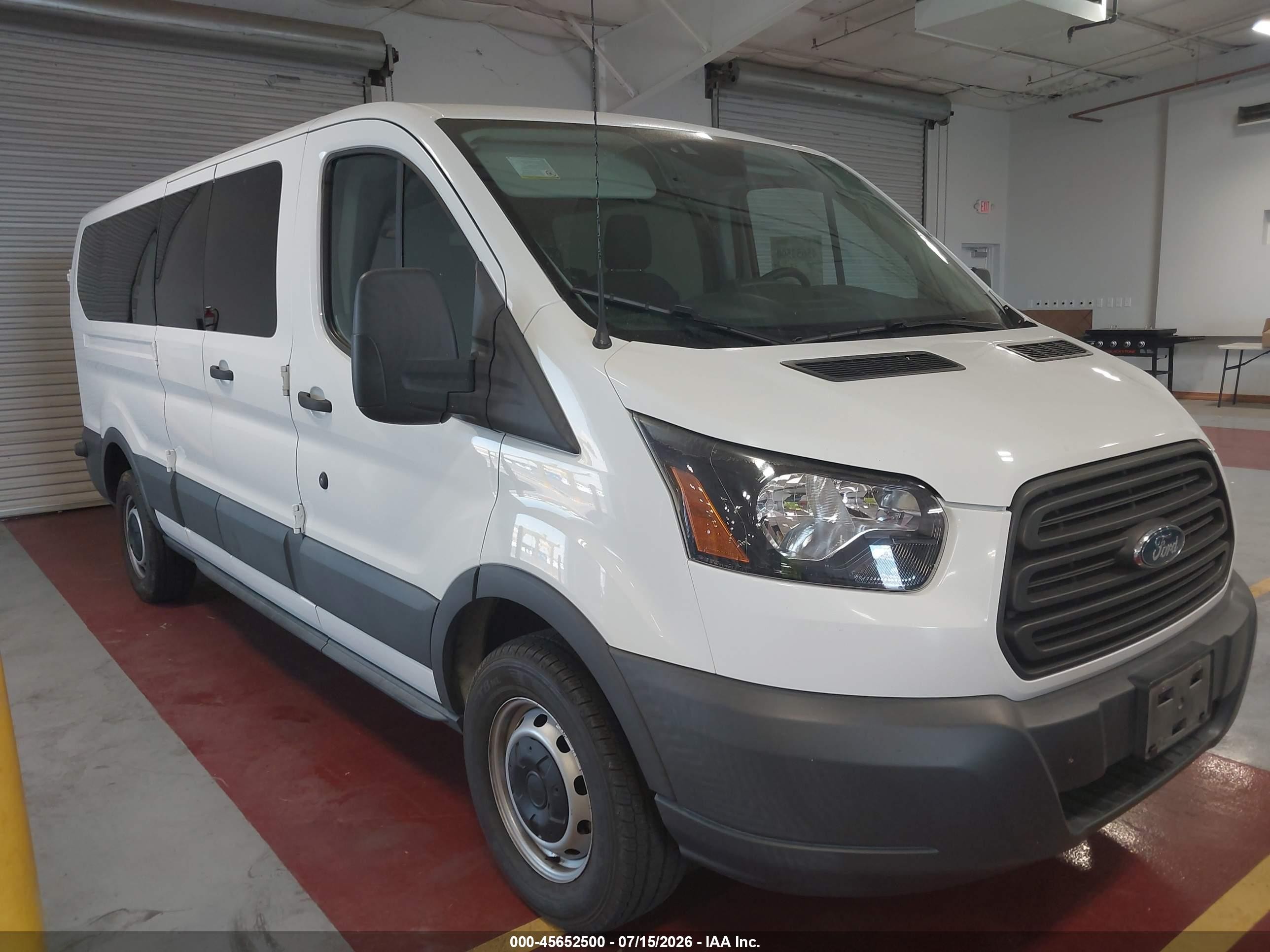 2018 Ford Transit-350 Xl White vin: 1FBZX2ZMXJKB42709