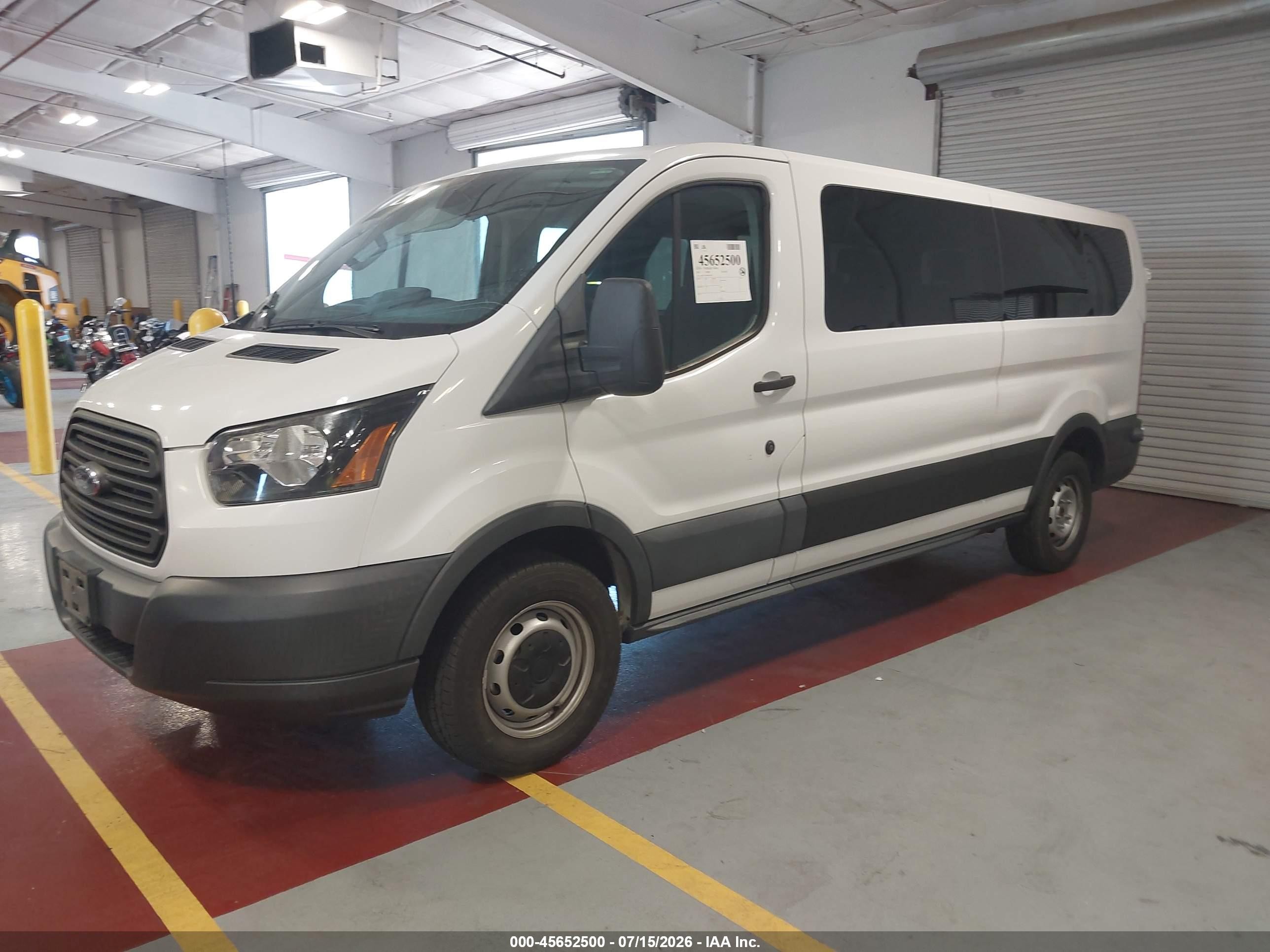 2018 Ford Transit-350 Xl White vin: 1FBZX2ZMXJKB42709