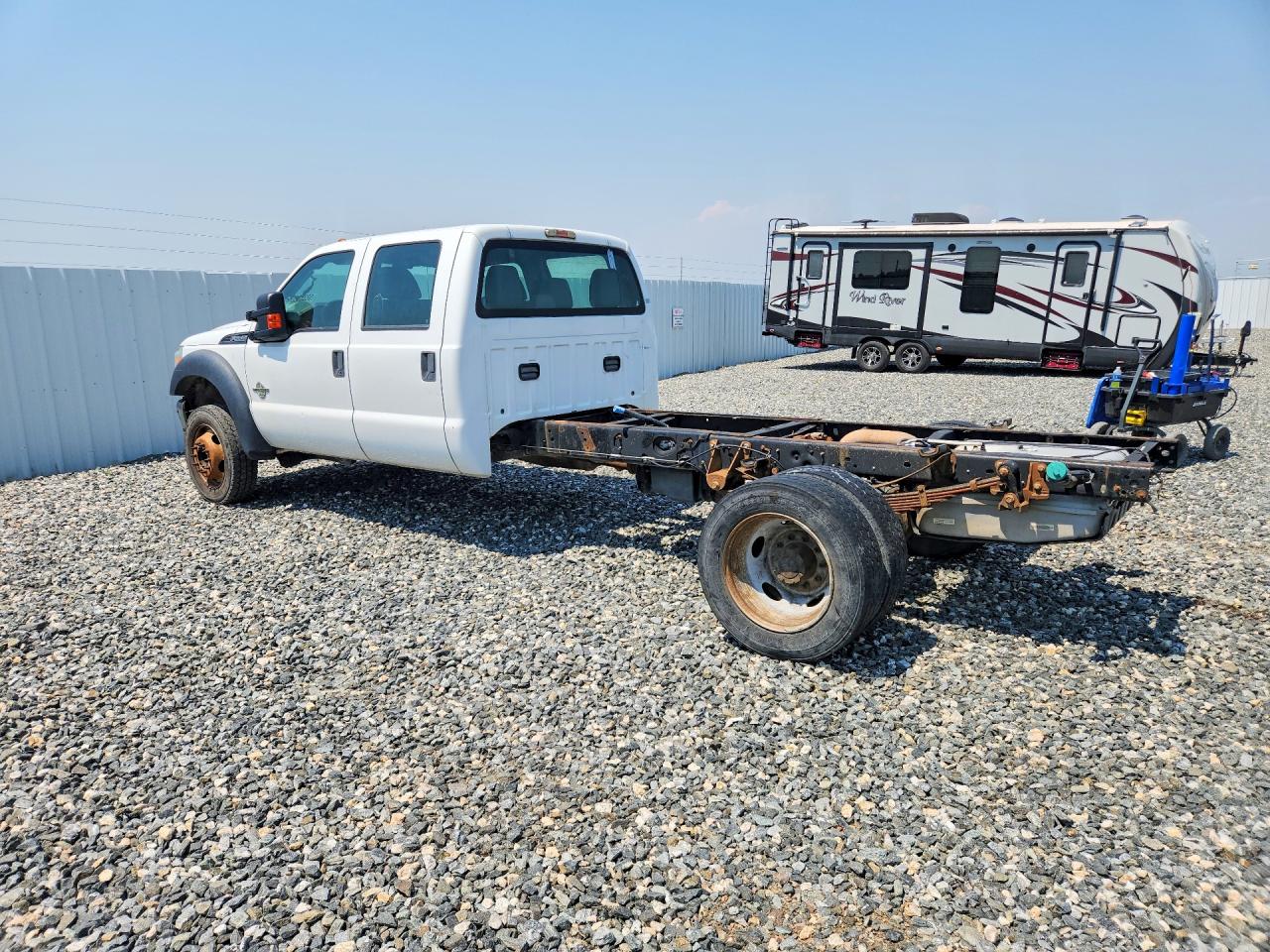 2014 Ford F550 Xl White vin: 1FD0W5GT0EEB20513