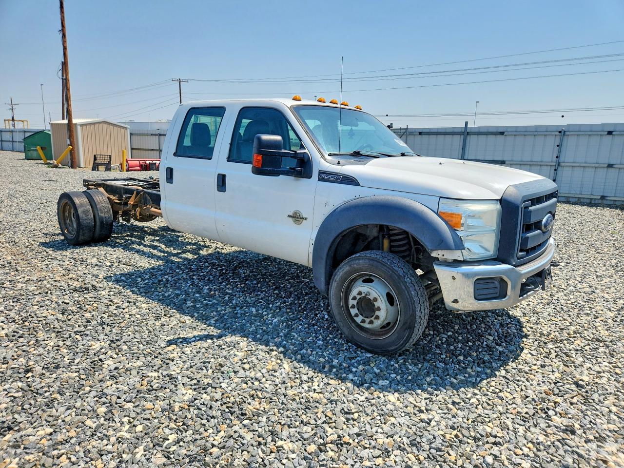 2014 Ford F550 Xl White vin: 1FD0W5GT0EEB20513