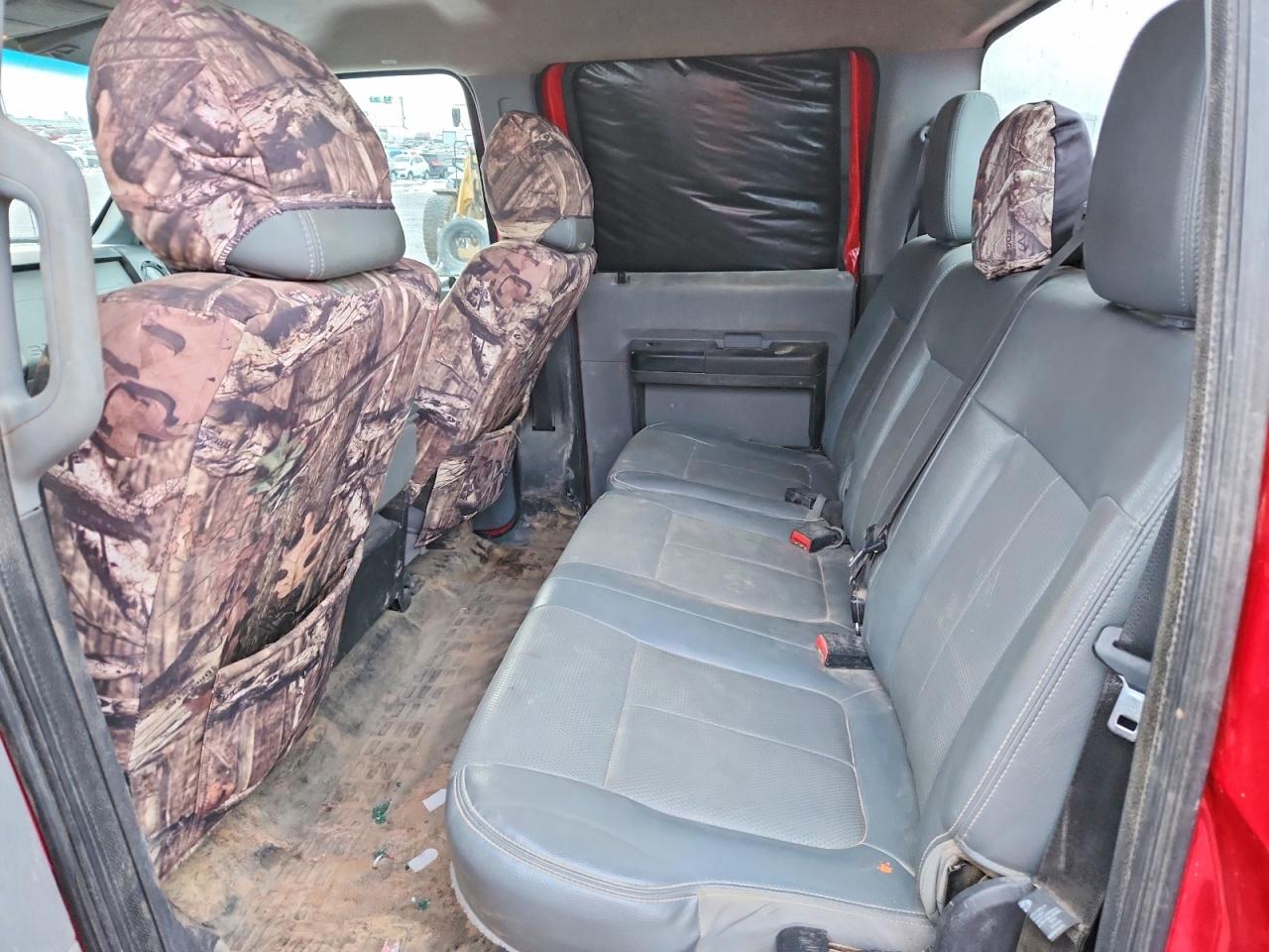 2014 Ford F550 Super Duty Utility / Service Truck Red vin: 1FD0W5HT2EEA61902