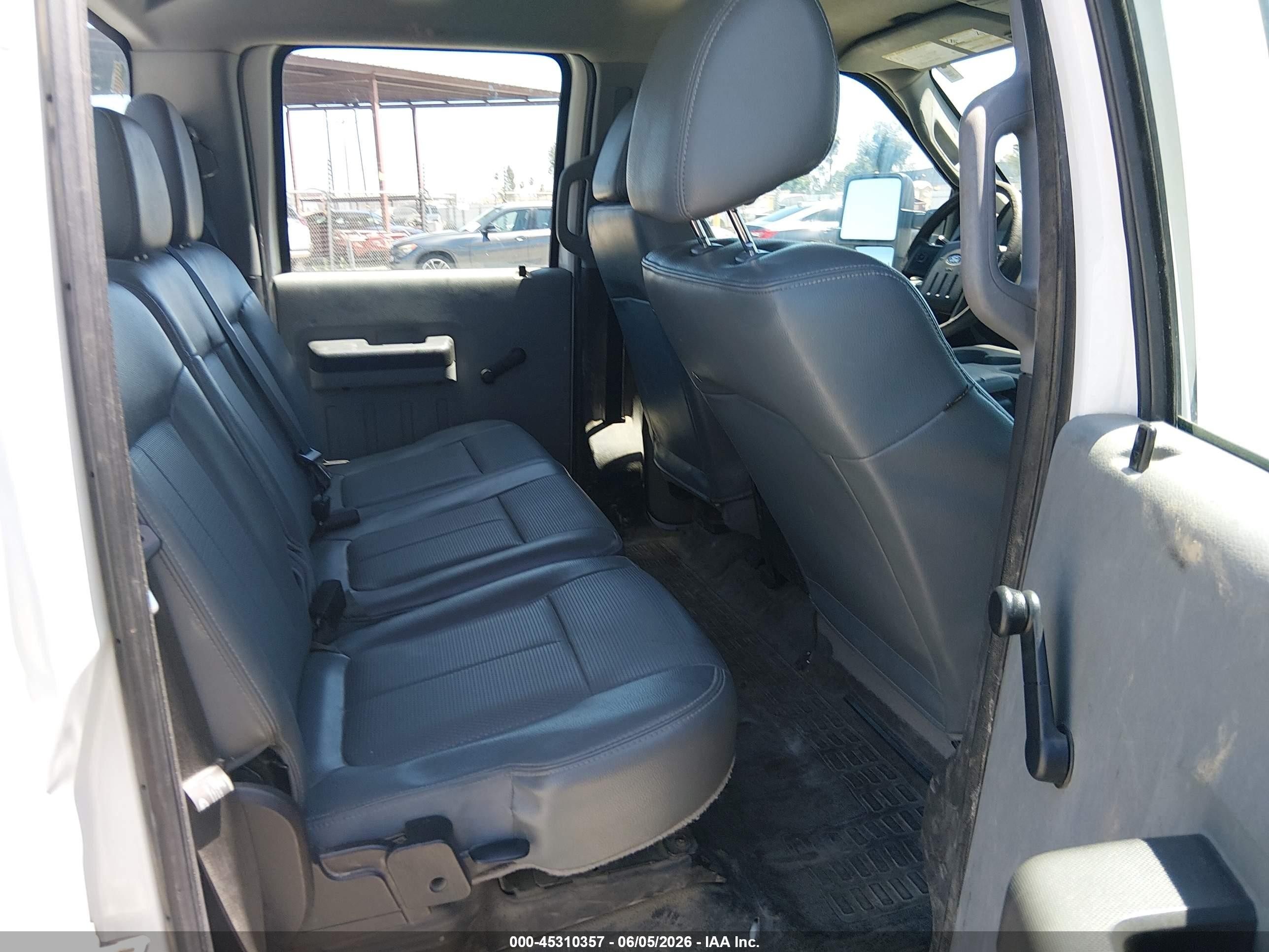 2015 Ford F-250 Xl White vin: 1FD7W2A61FED30829