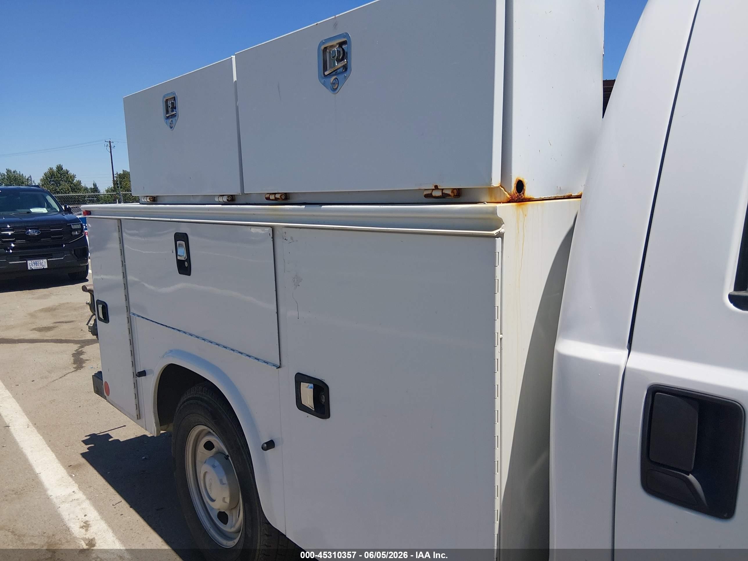 2015 Ford F-250 Xl White vin: 1FD7W2A61FED30829