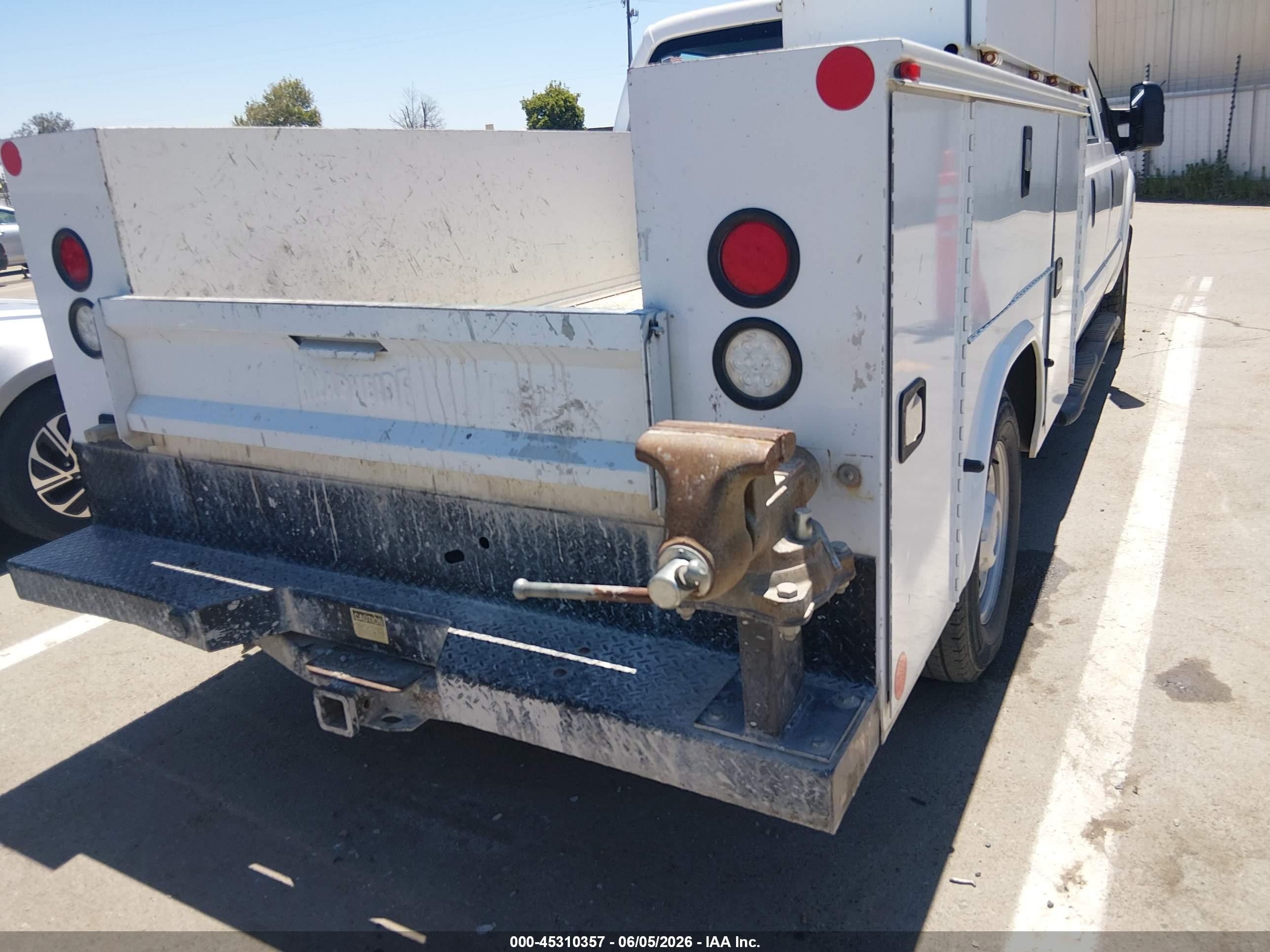 2015 Ford F-250 Xl White vin: 1FD7W2A61FED30829