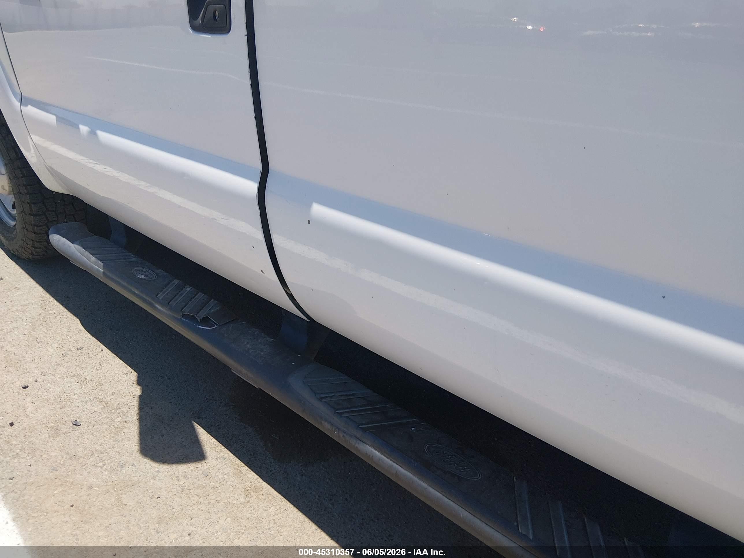 2015 Ford F-250 Xl White vin: 1FD7W2A61FED30829