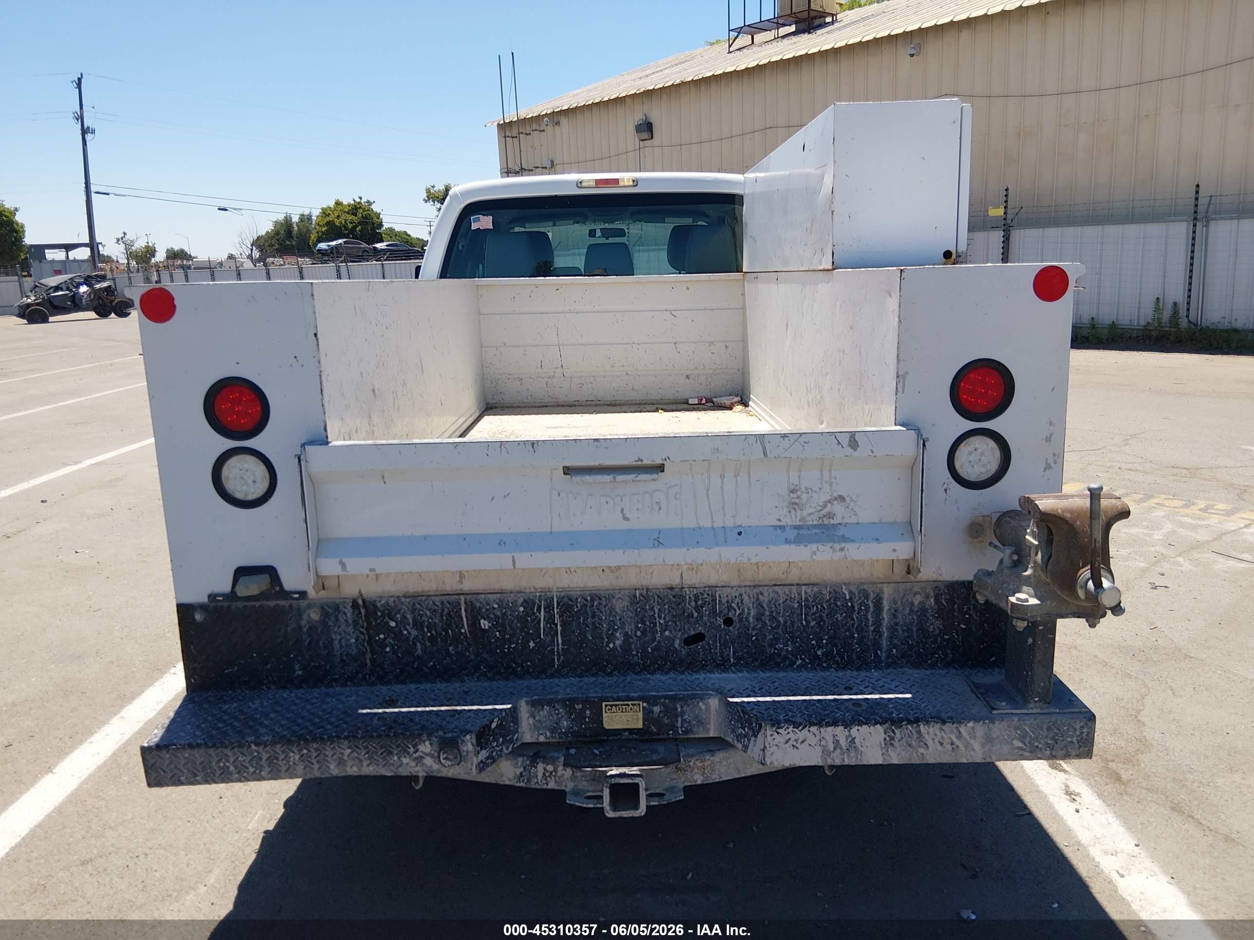2015 Ford F-250 Xl White vin: 1FD7W2A61FED30829