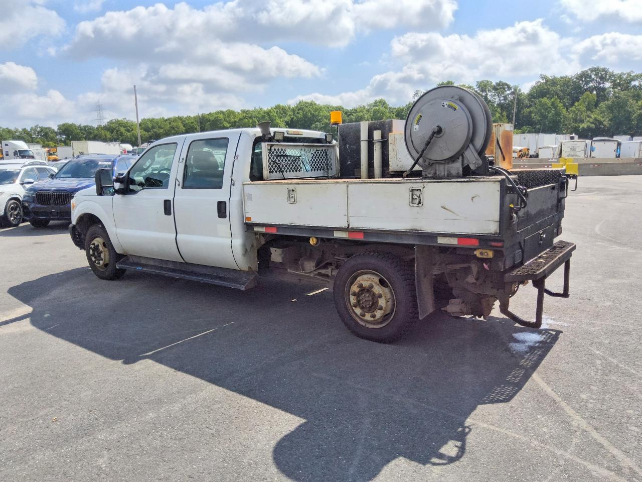2013 Ford F350 Super Duty Белый vin: 1FD7W3A61DEB79400