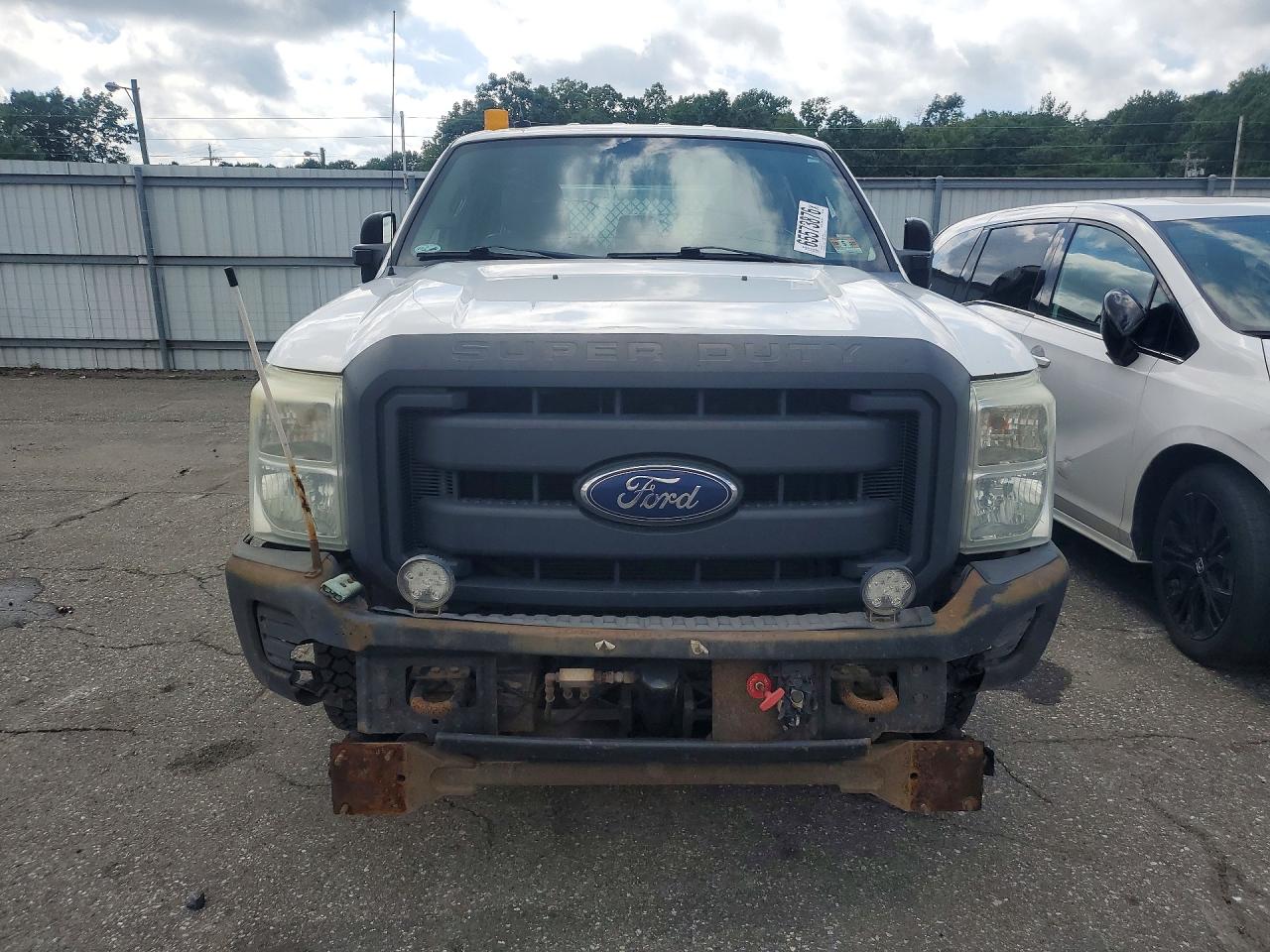 2013 Ford F350 Super Duty Белый vin: 1FD7W3A61DEB79400
