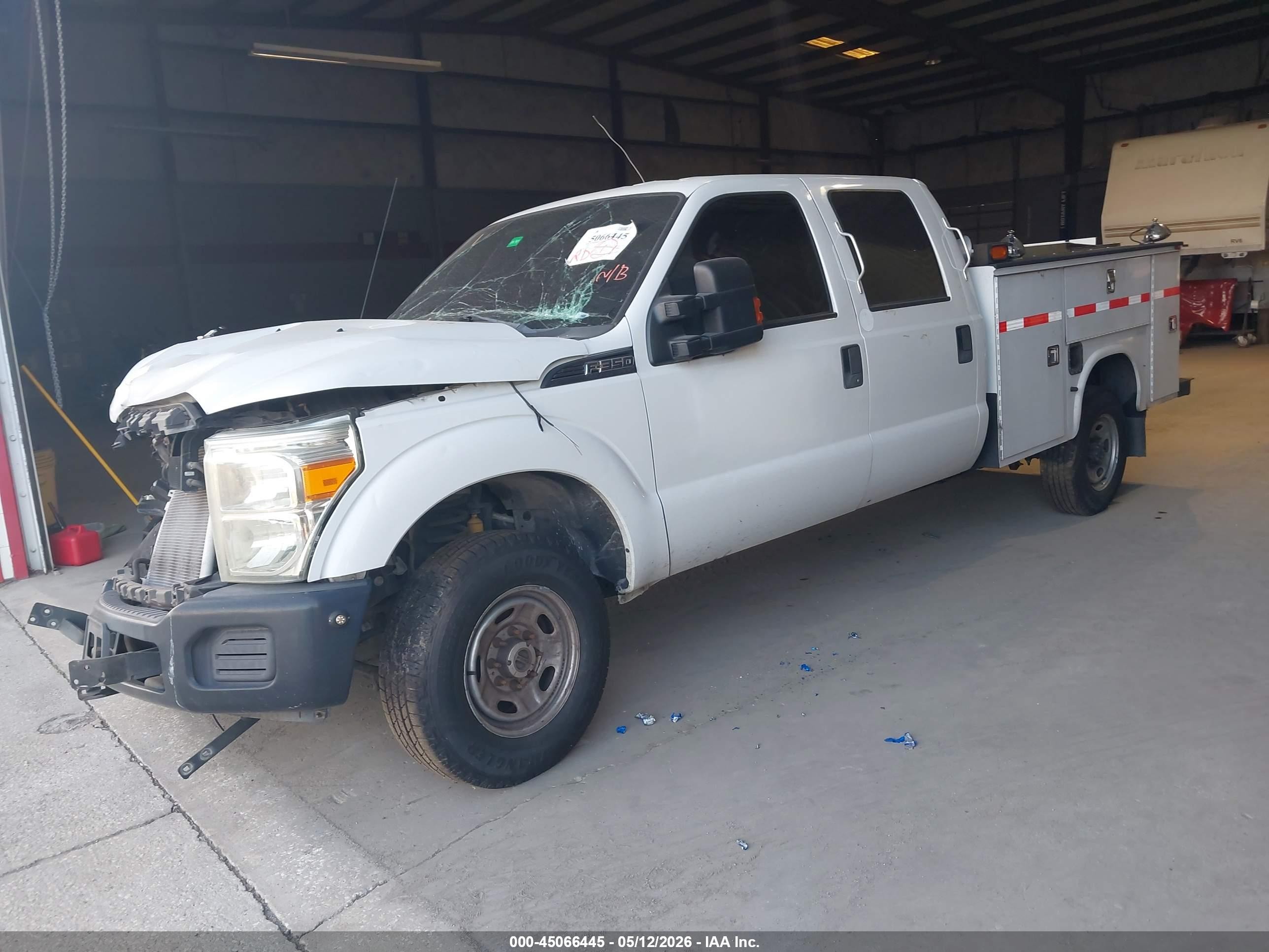 2015 Ford F-350 Xl Белый vin: 1FD7W3B62FEB83263