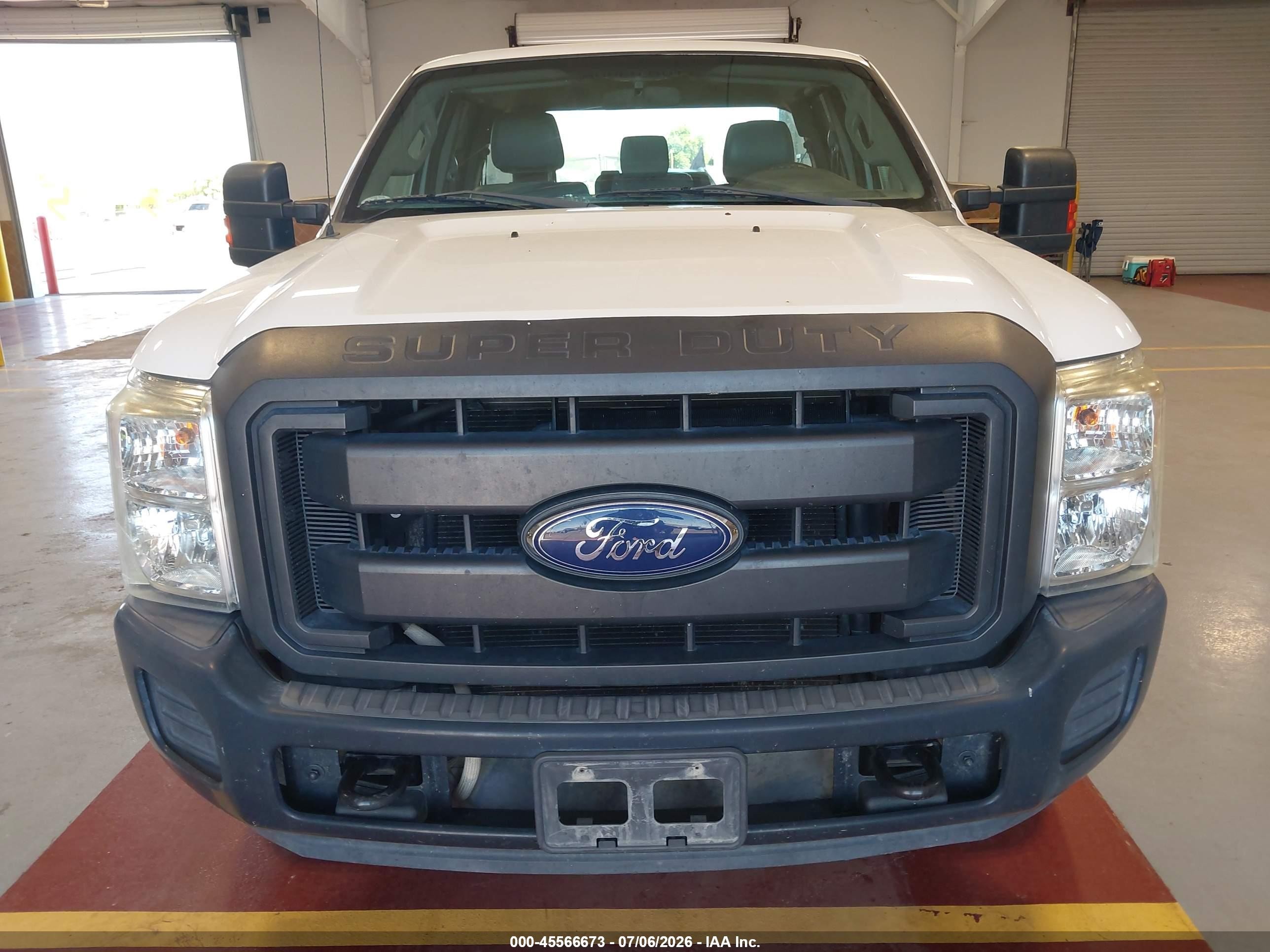 2016 Ford F-250 Xl/xlt White vin: 1FD7X2A63GED31284