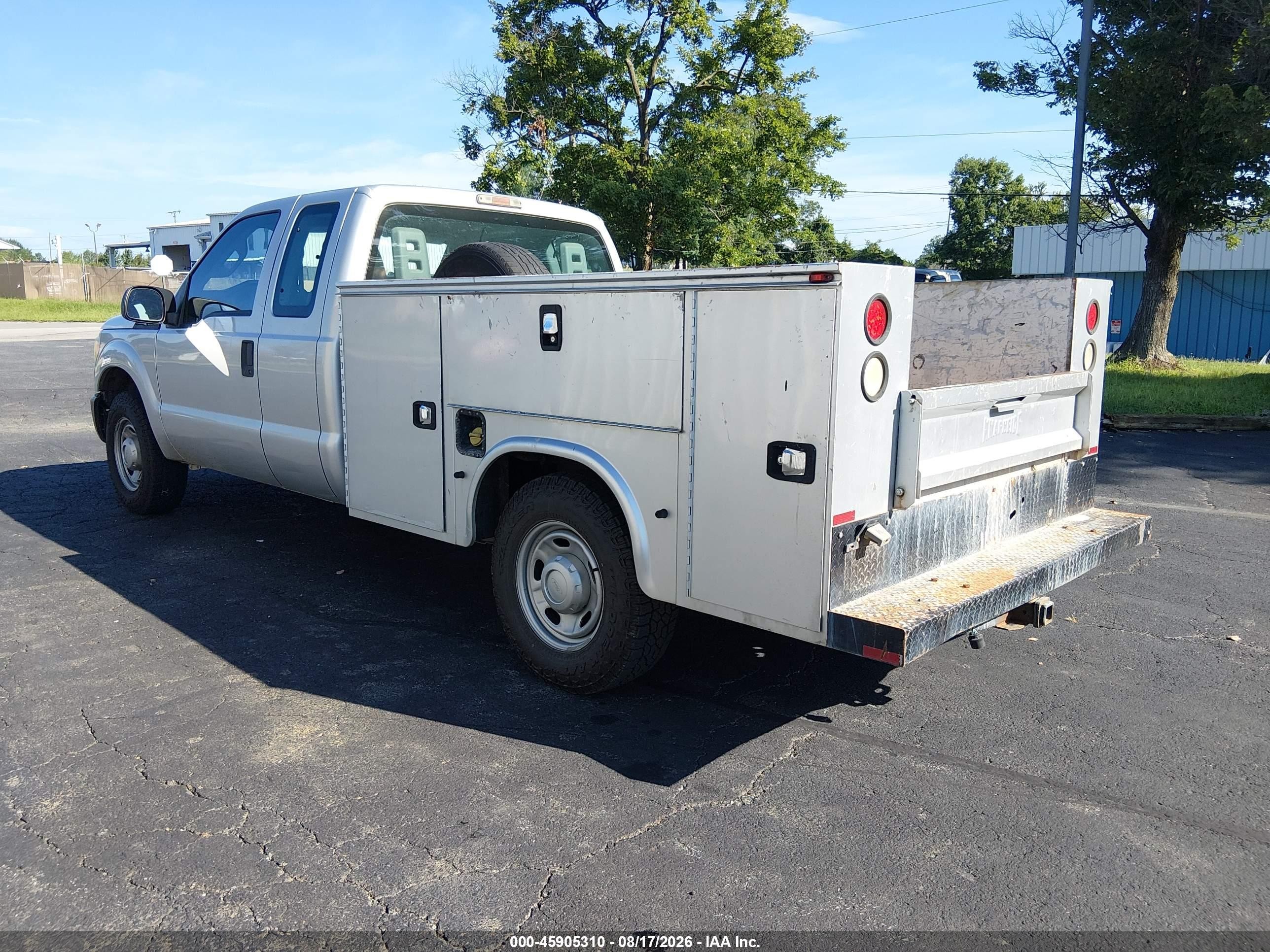 2015 Ford F-250 Xl Silver vin: 1FD7X2A64FEA84100