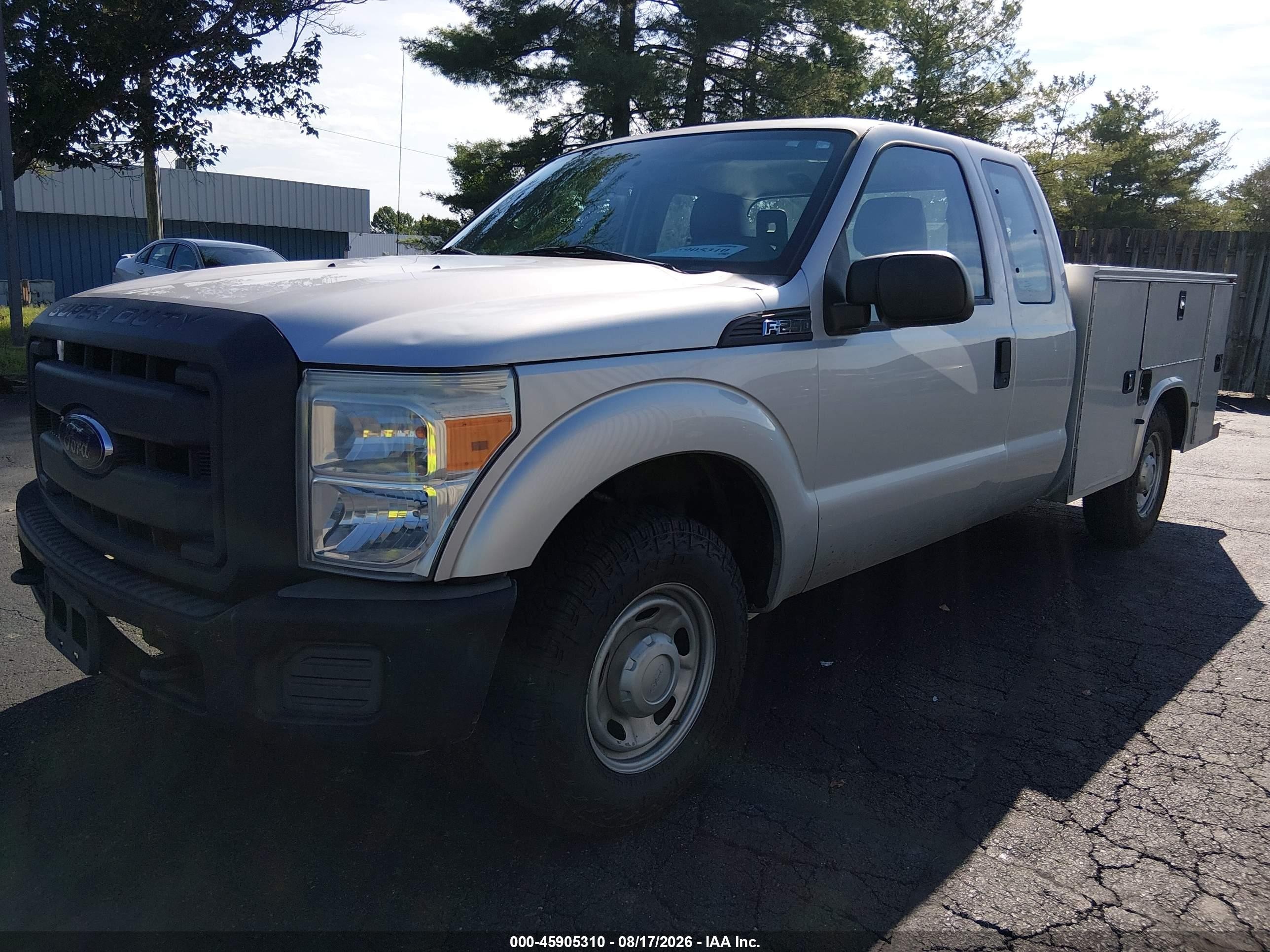 2015 Ford F-250 Xl Silver vin: 1FD7X2A64FEA84100