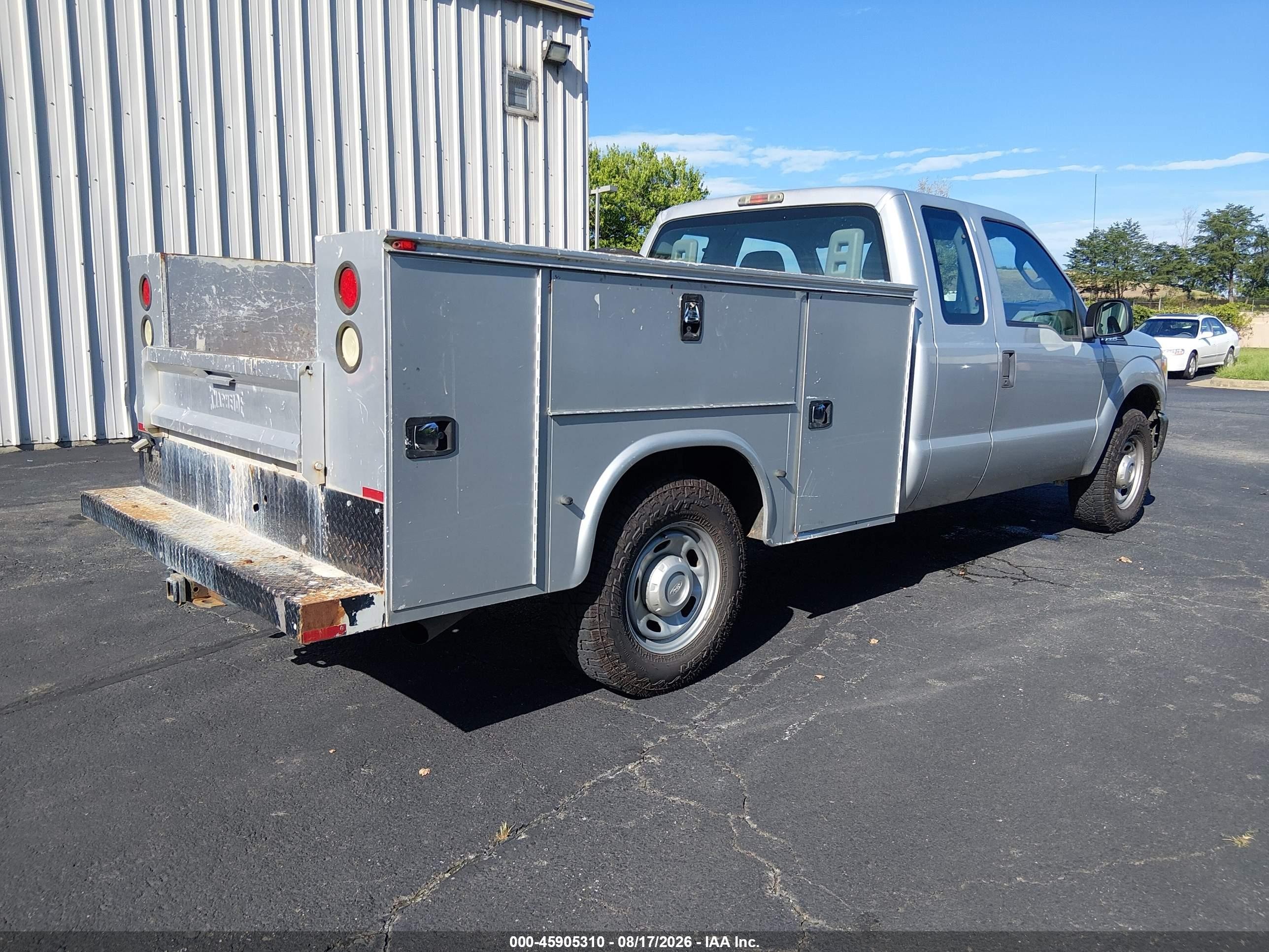 2015 Ford F-250 Xl Silver vin: 1FD7X2A64FEA84100