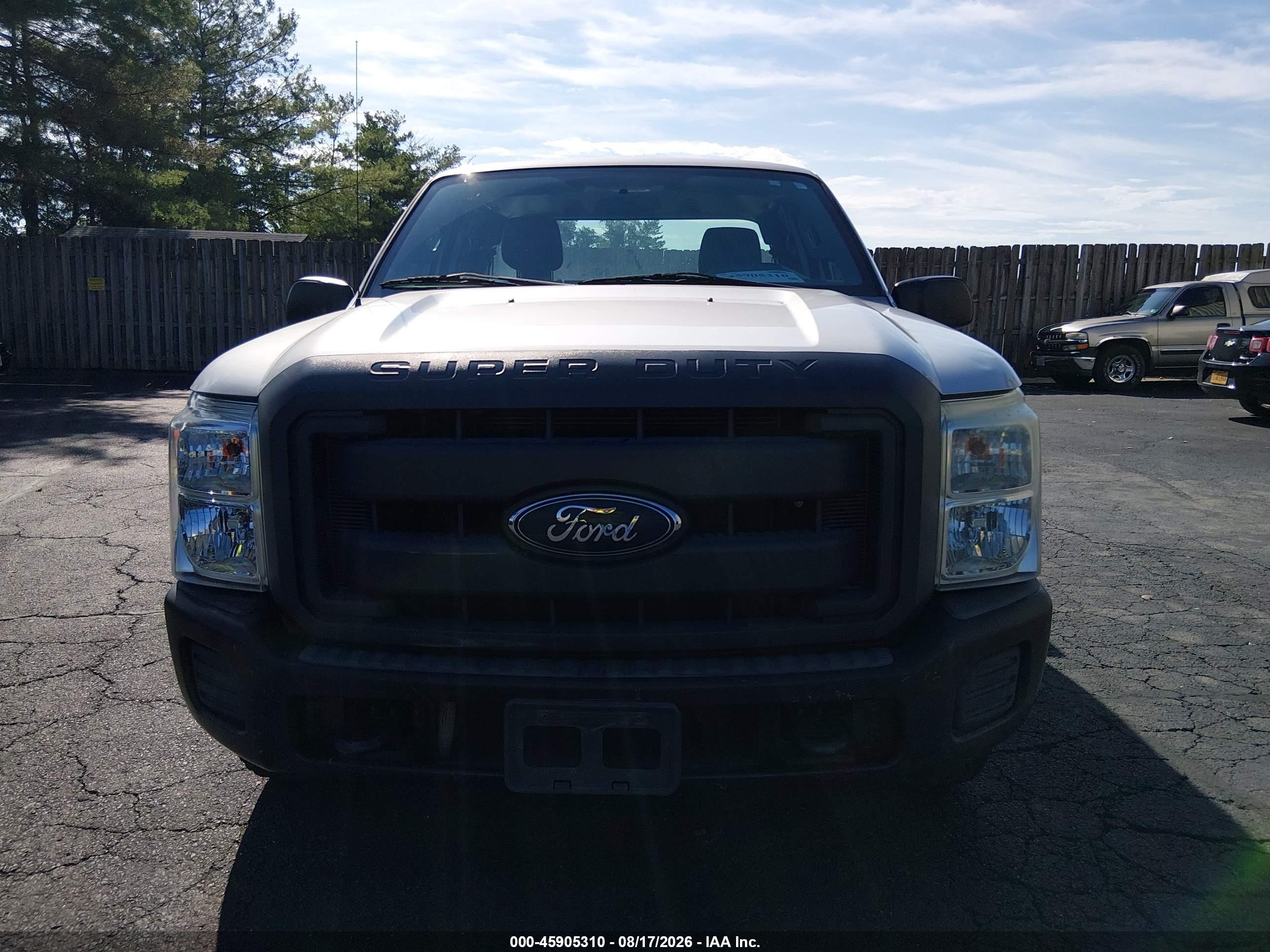 2015 Ford F-250 Xl Silver vin: 1FD7X2A64FEA84100
