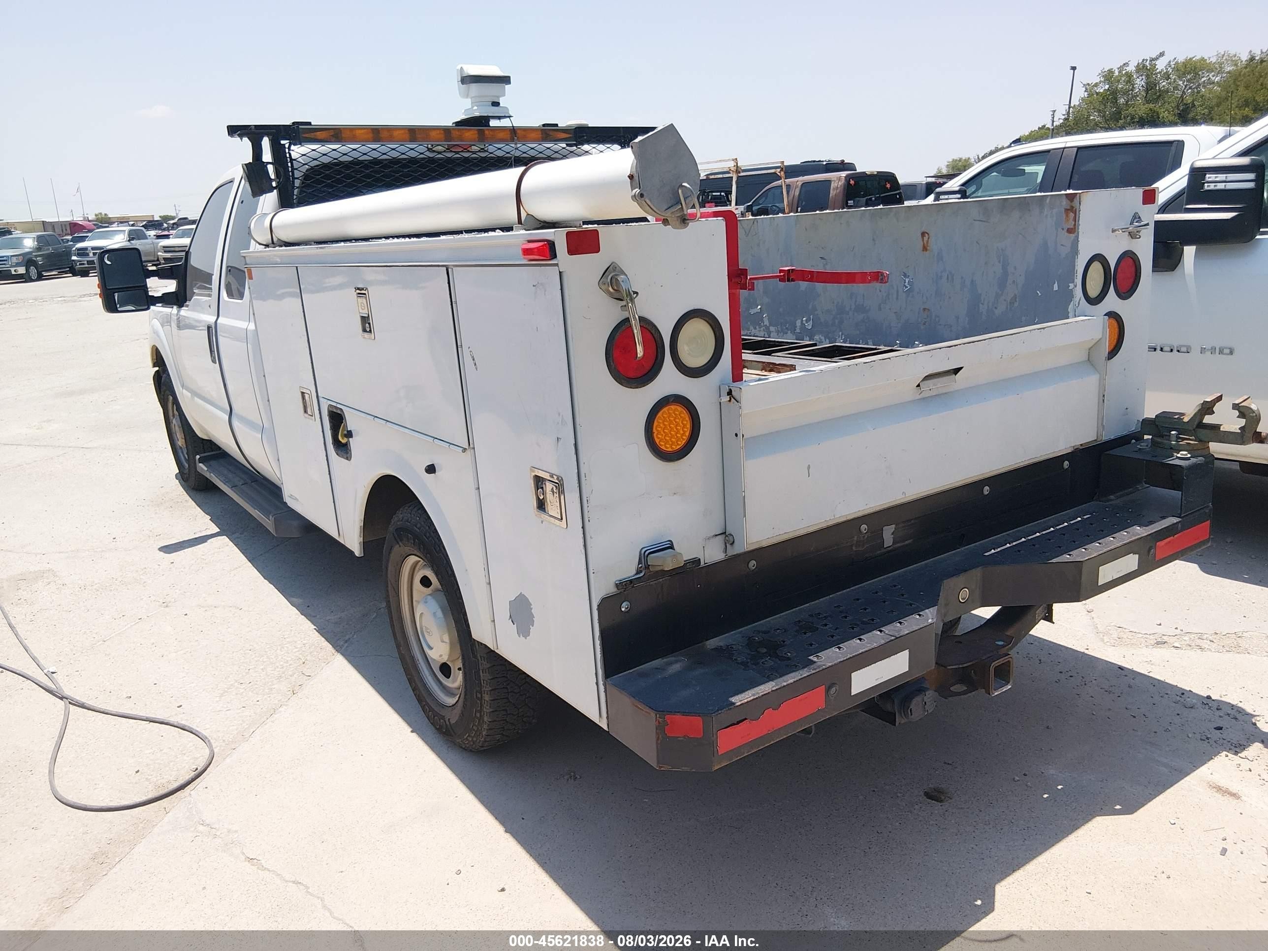 2015 Ford F-250 Xl White vin: 1FD7X2A66FEC72875