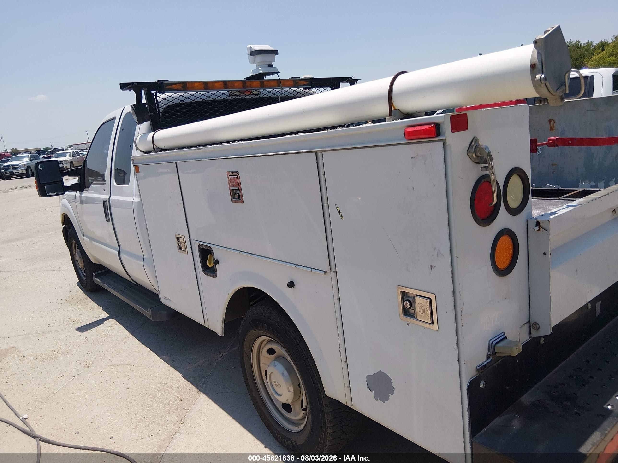 2015 Ford F-250 Xl White vin: 1FD7X2A66FEC72875