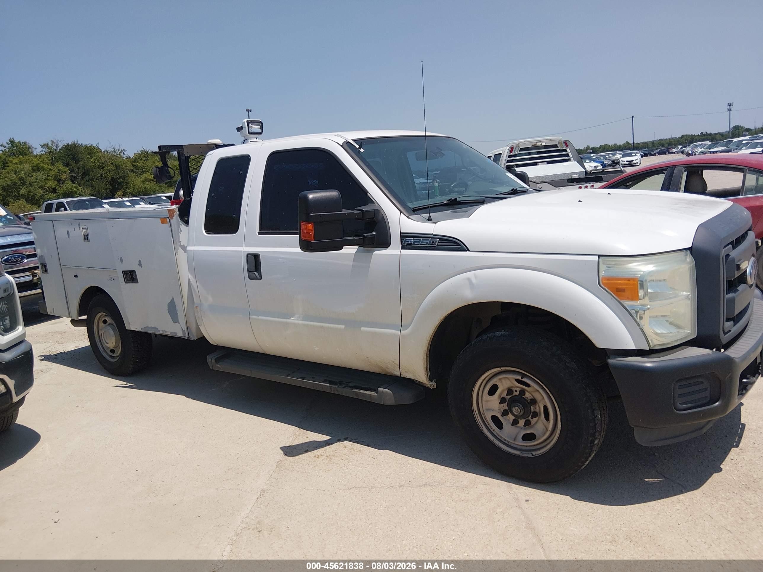 2015 Ford F-250 Xl White vin: 1FD7X2A66FEC72875