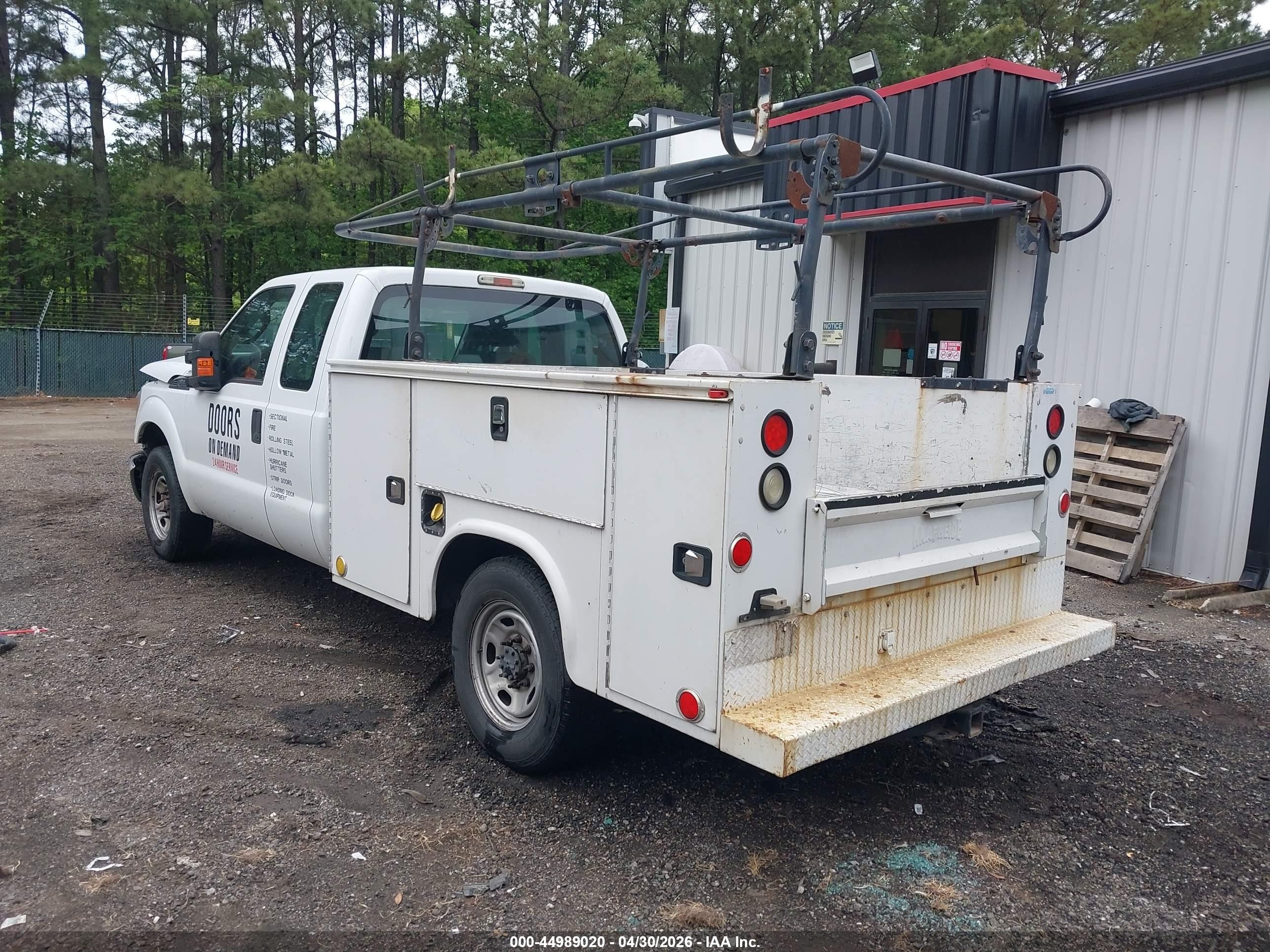 2016 Ford F-250 Xl Белый vin: 1FD7X2A66GEB25506