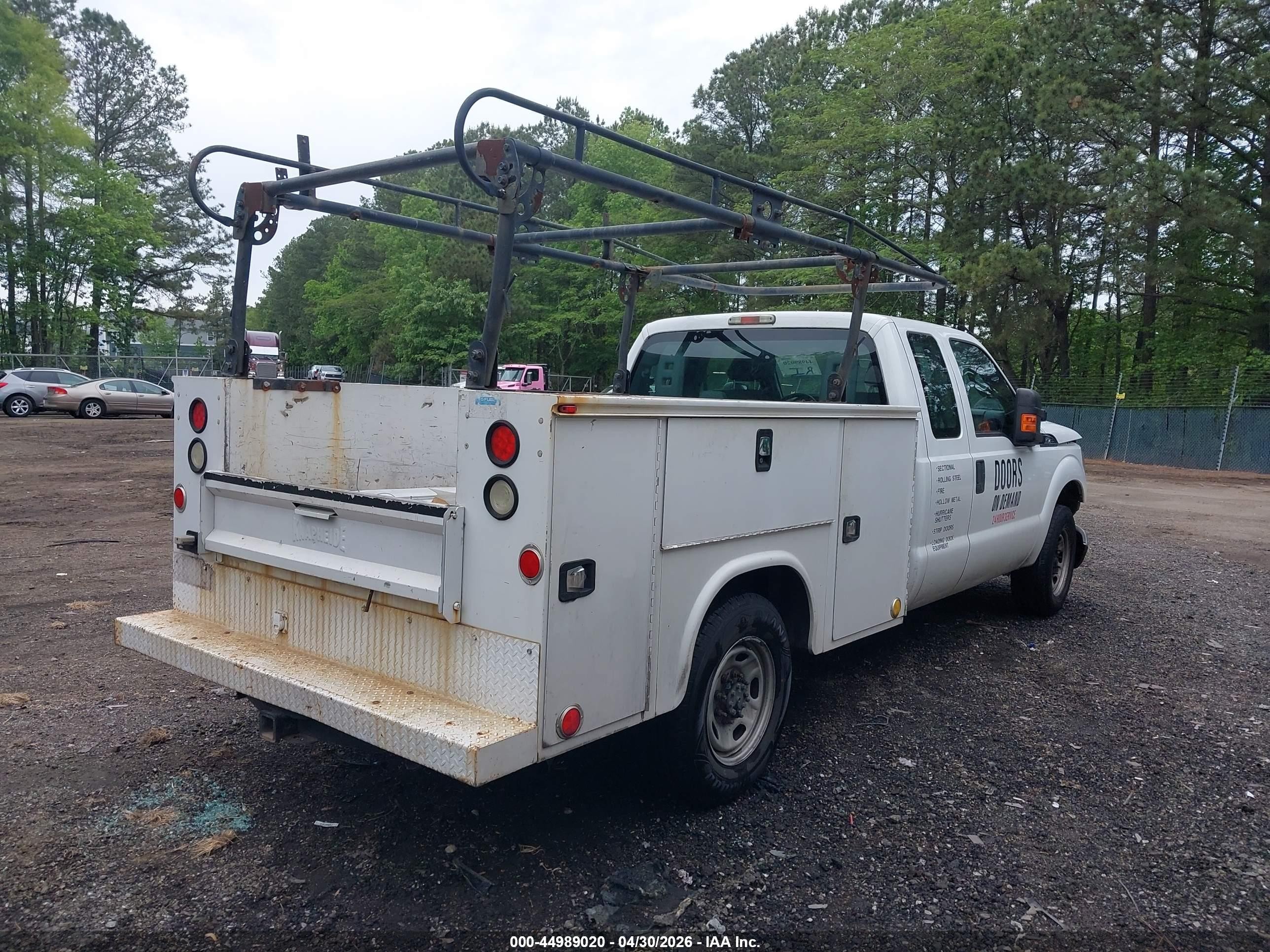 2016 Ford F-250 Xl Белый vin: 1FD7X2A66GEB25506