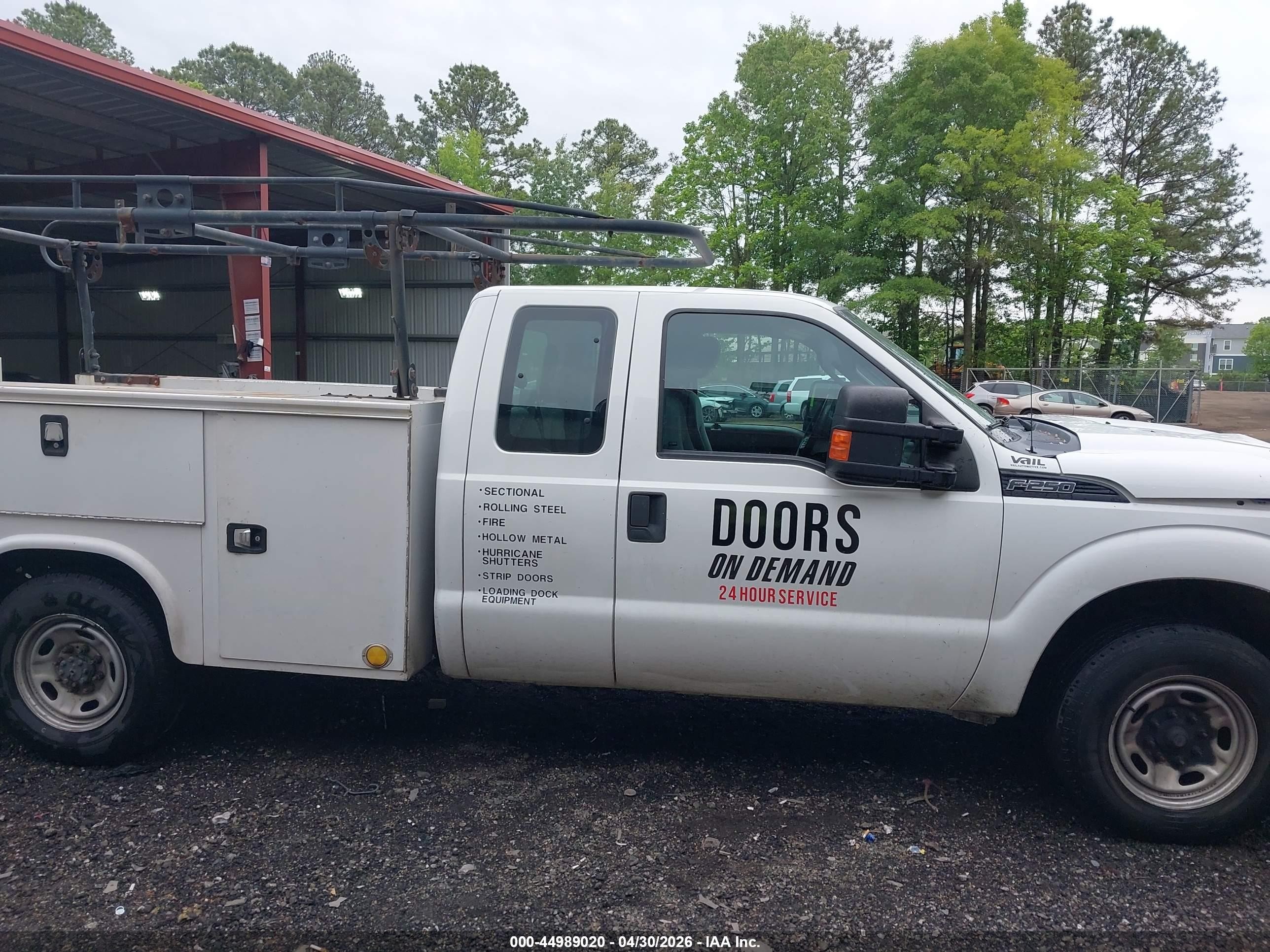 2016 Ford F-250 Xl Белый vin: 1FD7X2A66GEB25506