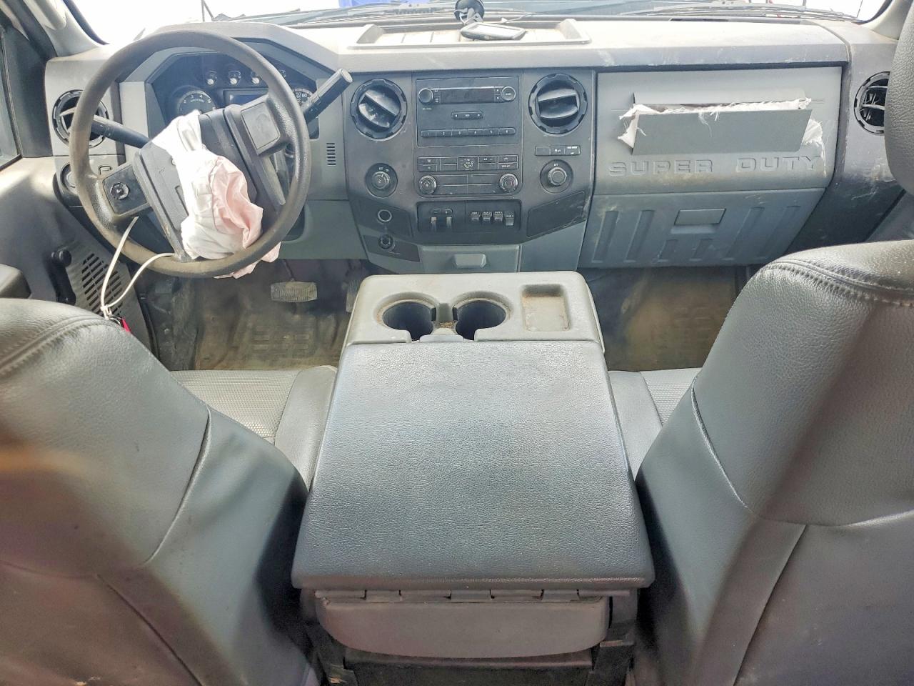 2014 Ford F250 Super Duty White vin: 1FD7X2A68EEA74376