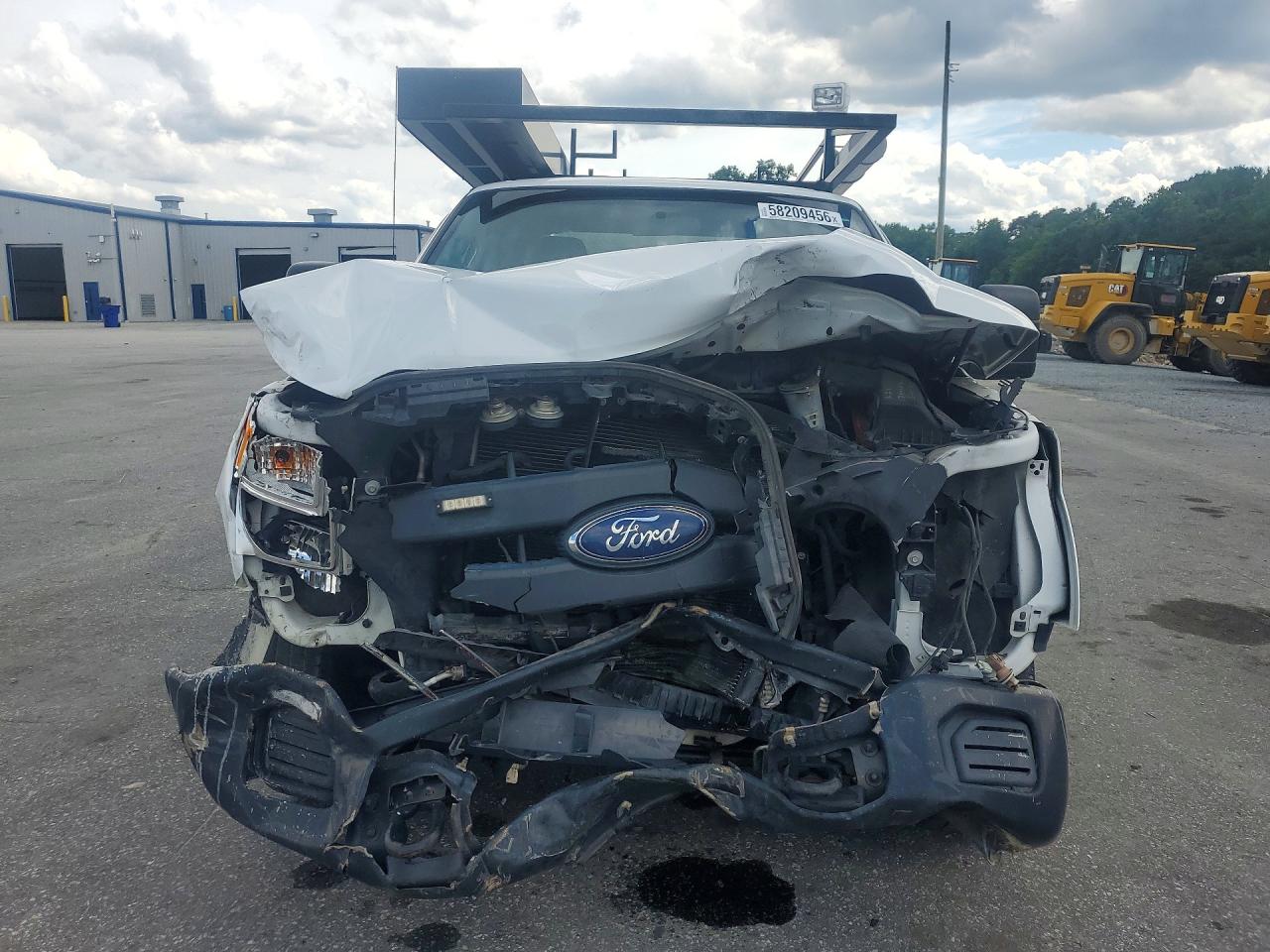 2014 Ford F250 Super Duty White vin: 1FD7X2A68EEA74376