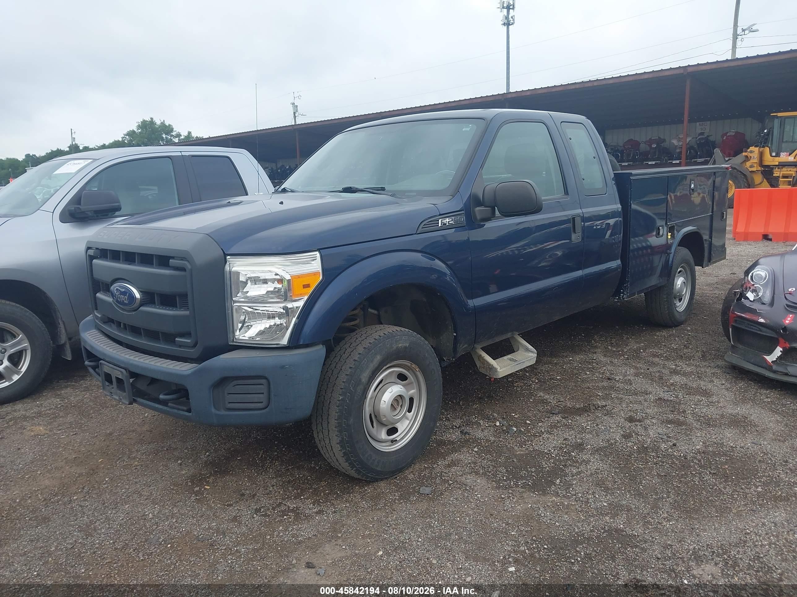 2015 Ford F-250 Xl Синий vin: 1FD7X2B63FEB26058