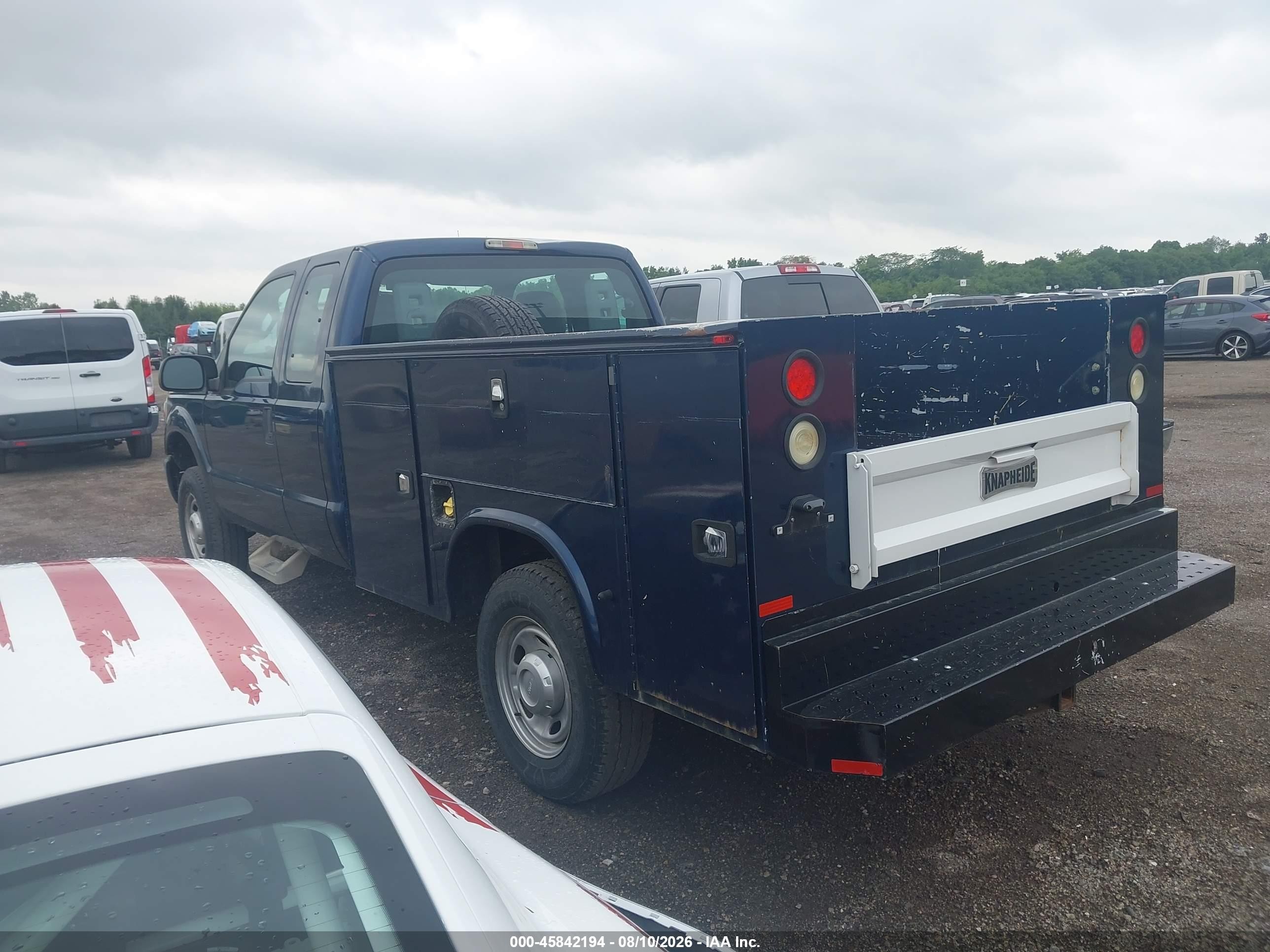 2015 Ford F-250 Xl Синий vin: 1FD7X2B63FEB26058