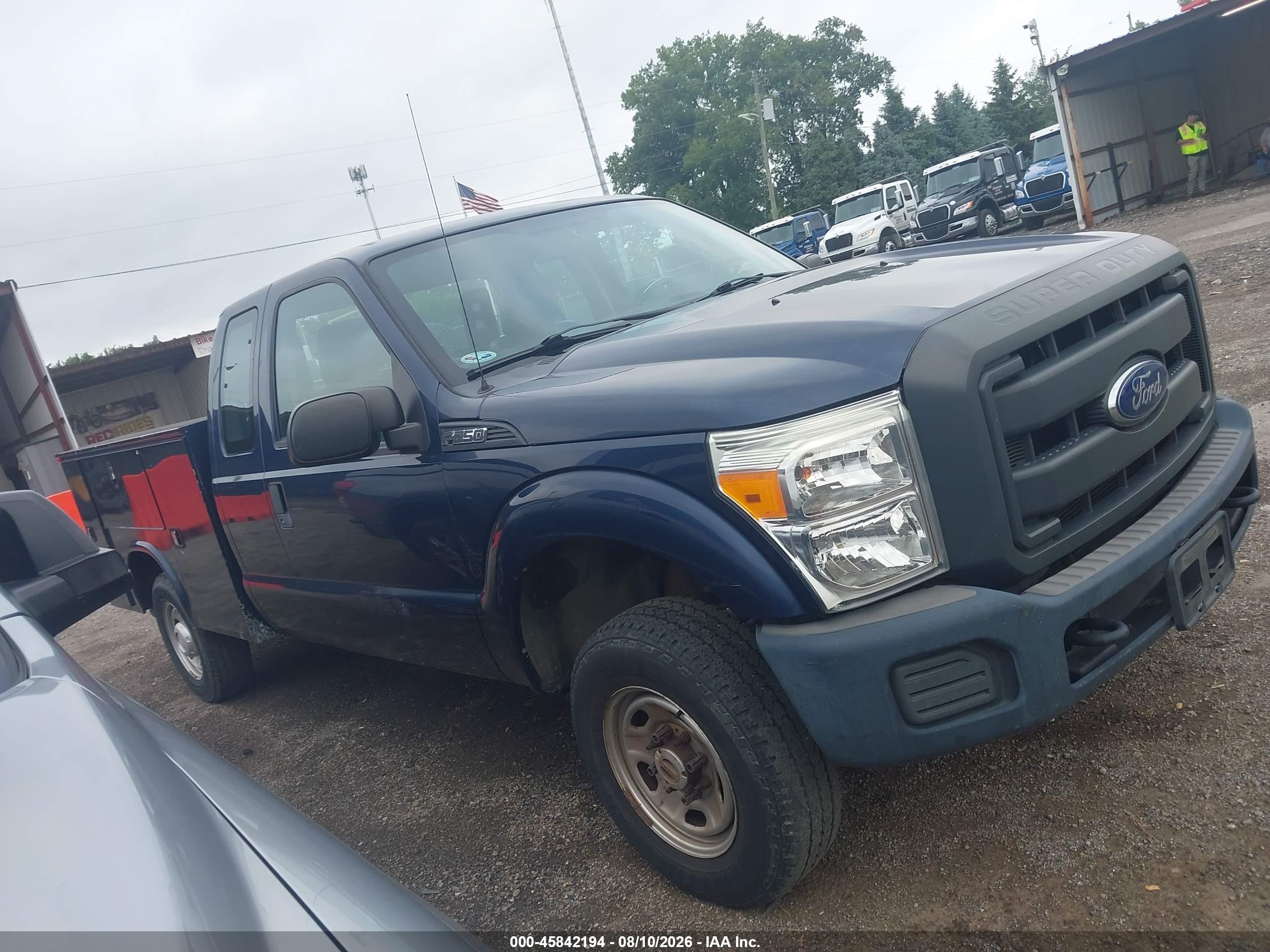 2015 Ford F-250 Xl Синий vin: 1FD7X2B63FEB26058