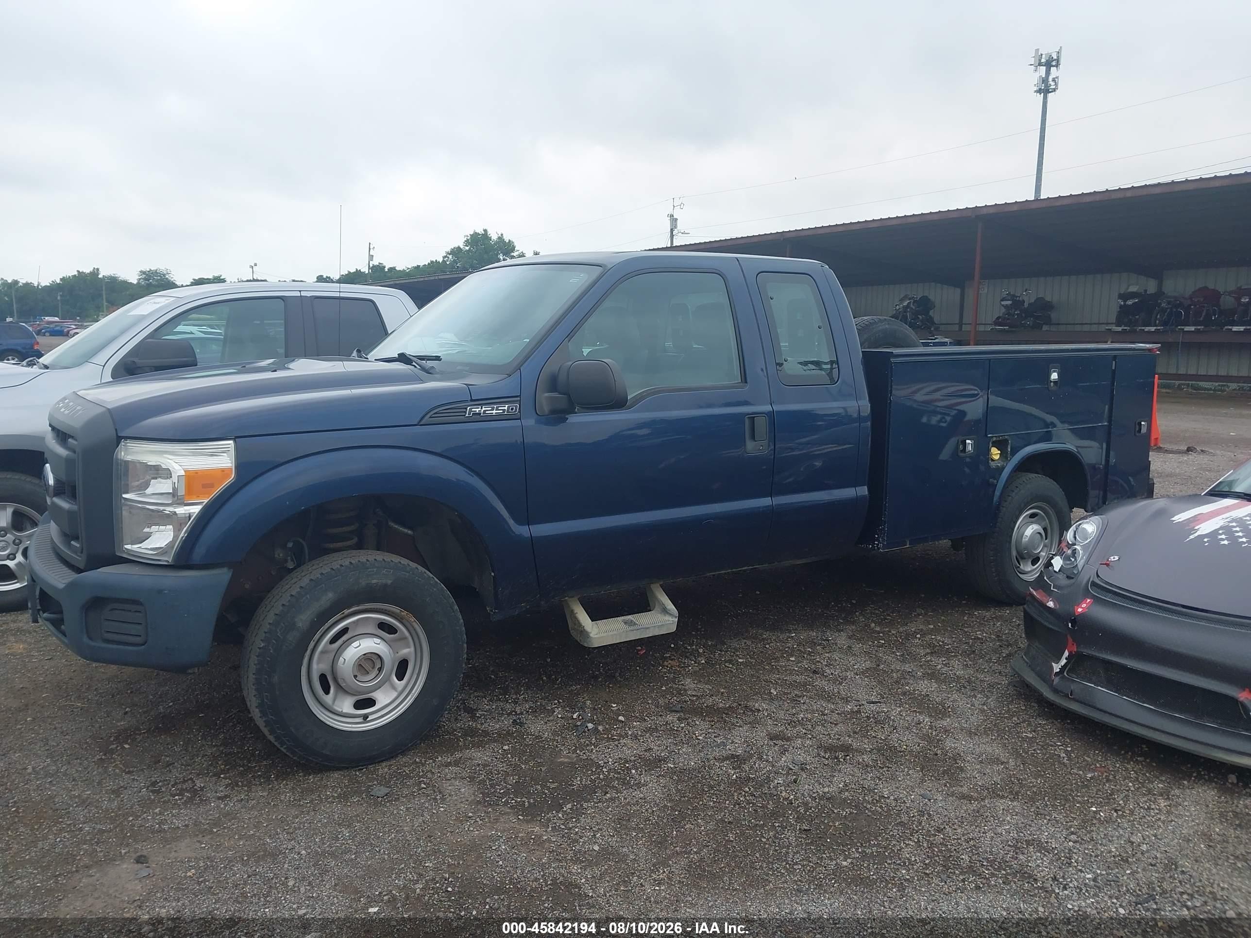 2015 Ford F-250 Xl Синий vin: 1FD7X2B63FEB26058