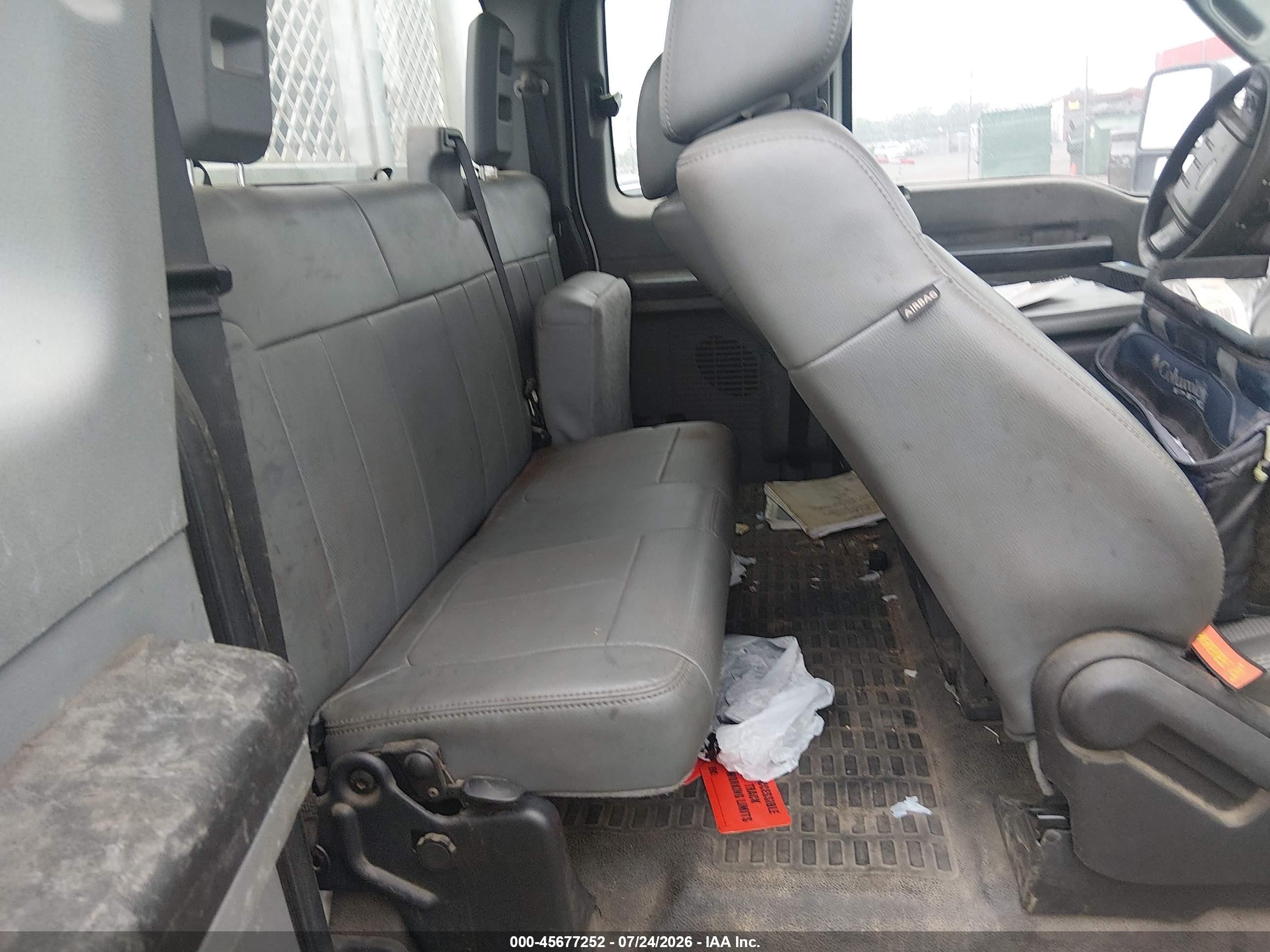 2011 Ford F-250 Xl White vin: 1FD7X2B65BEA70733