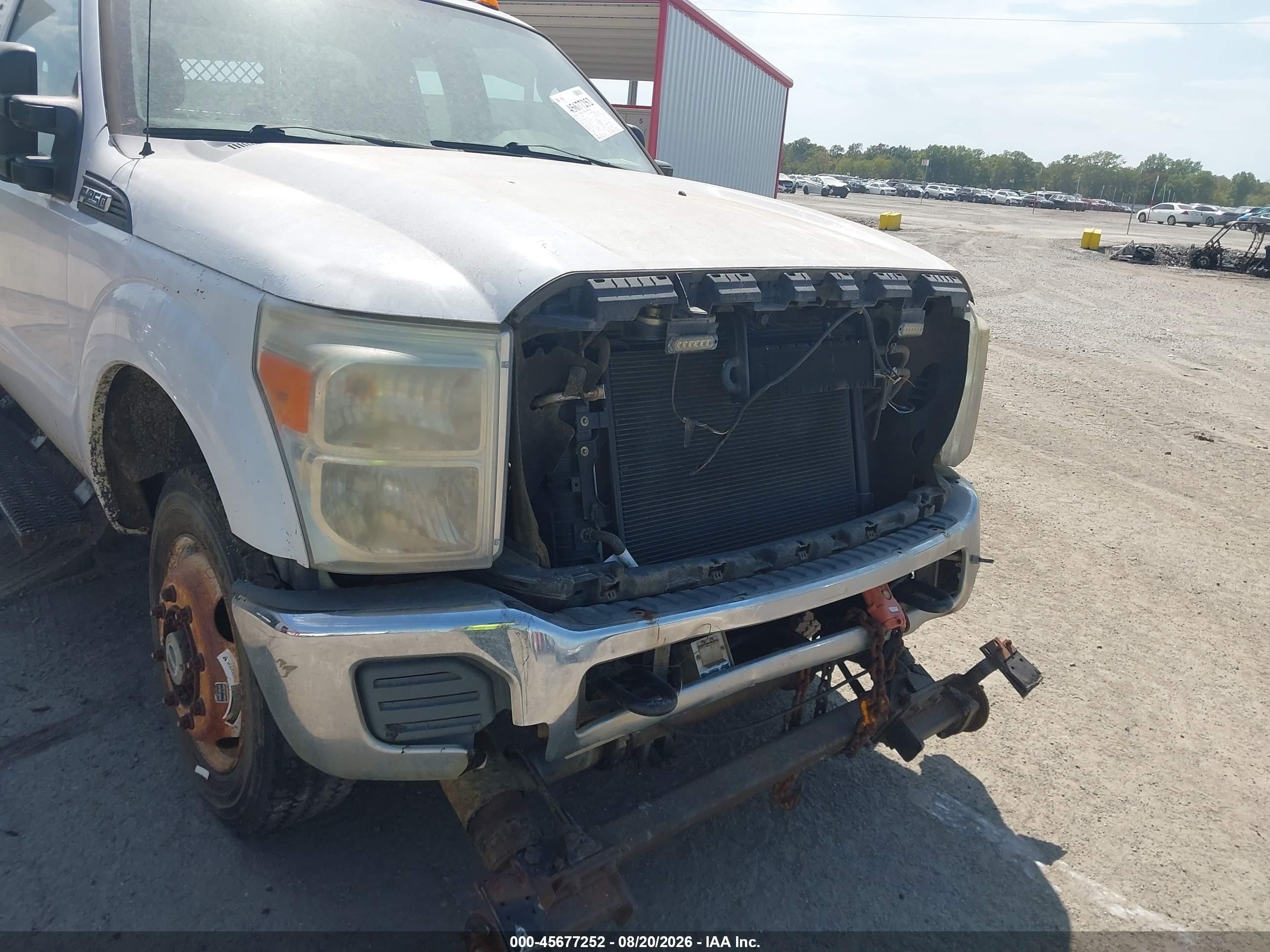 2011 Ford F-250 Xl White vin: 1FD7X2B65BEA70733