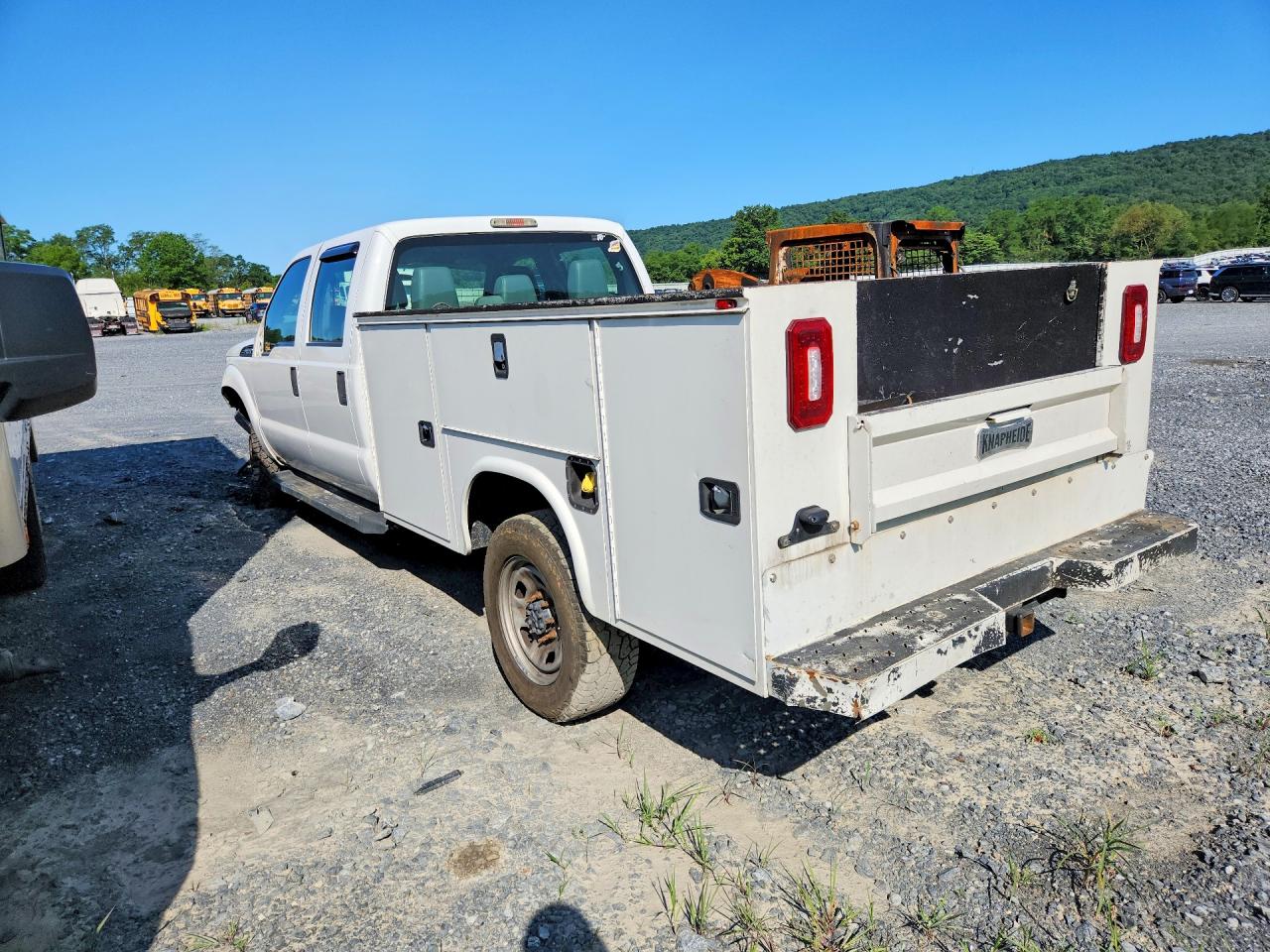 2013 Ford F350 Super Duty White vin: 1FD8W3F62DEA55455