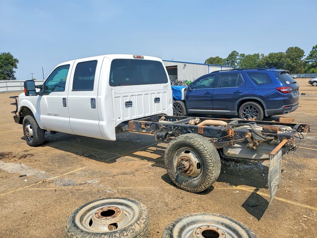 2012 Ford F350 Super Duty White vin: 1FD8W3H63CEA78738