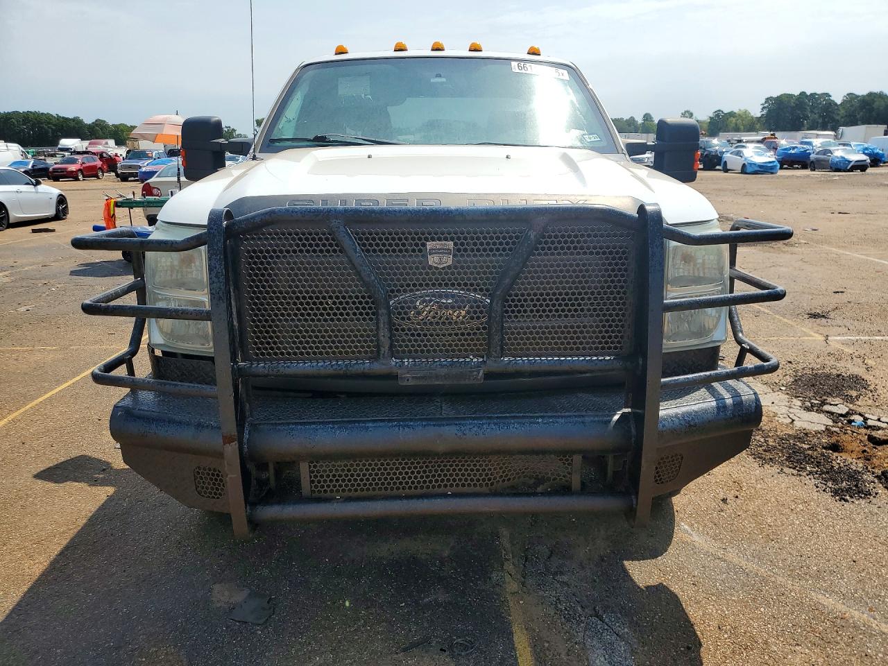 2012 Ford F350 Super Duty White vin: 1FD8W3H63CEA78738