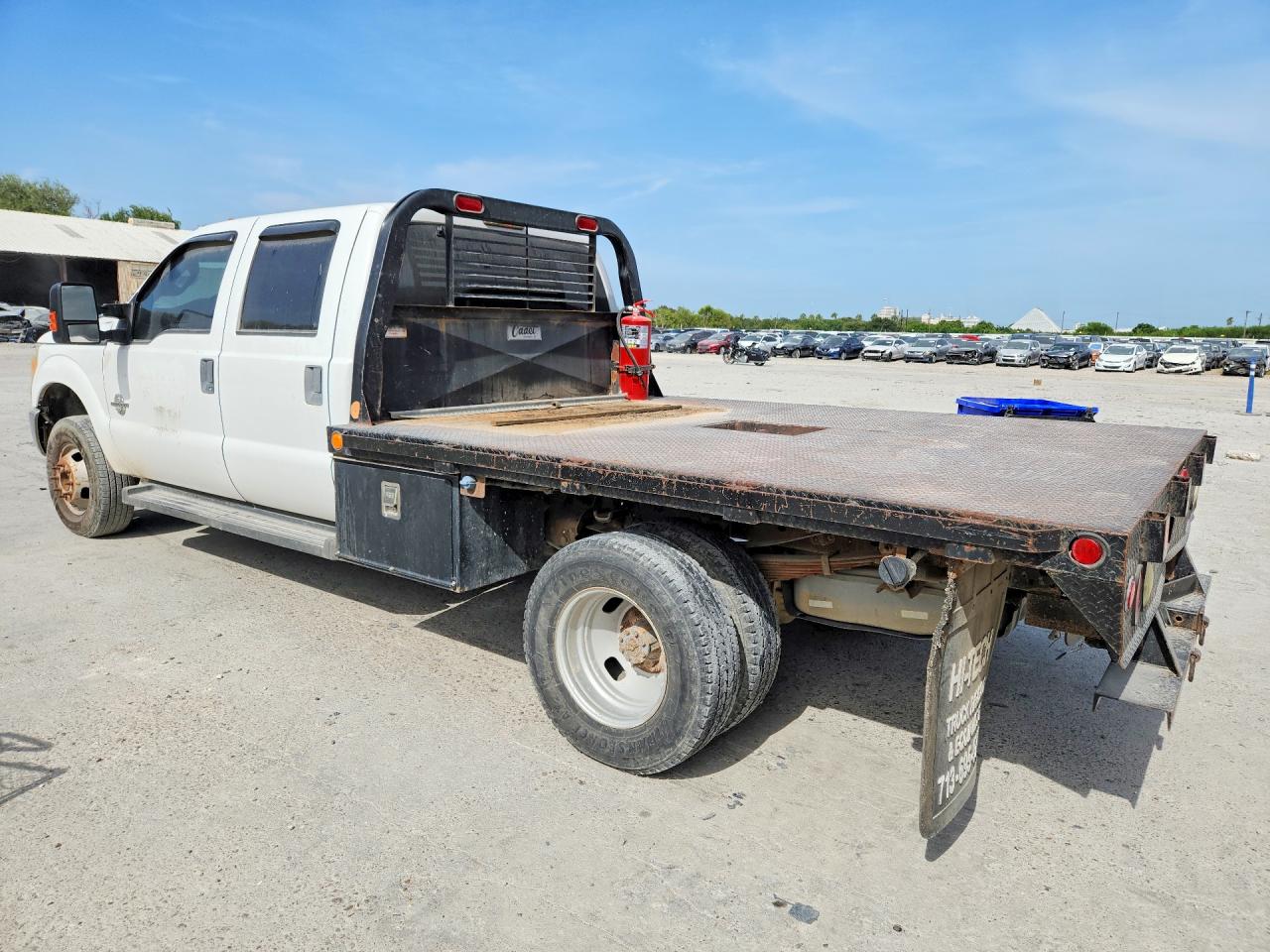2013 Ford F350 Super Duty Белый vin: 1FD8W3HT2DEB71130