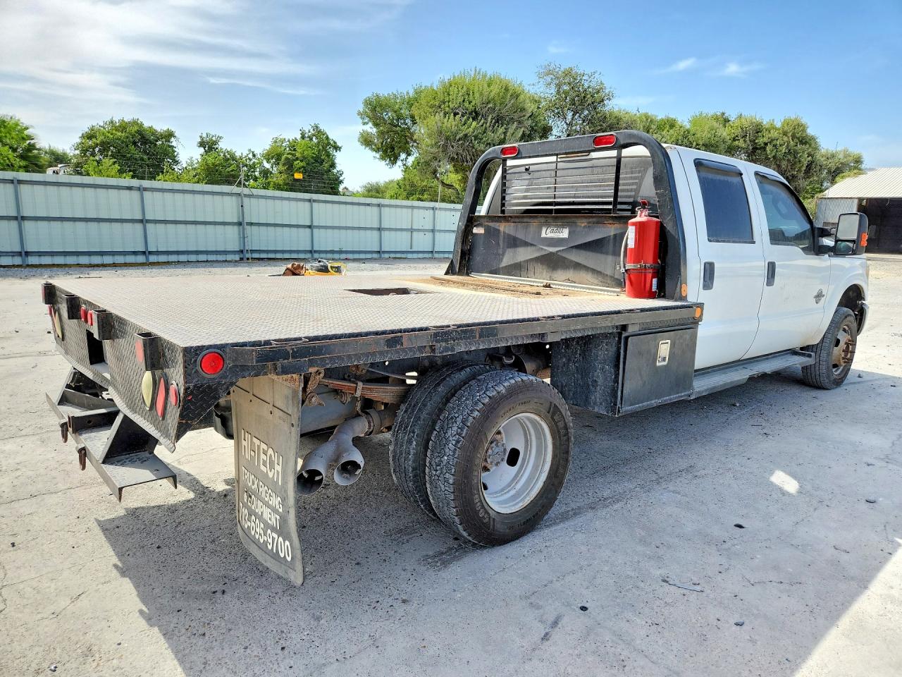 2013 Ford F350 Super Duty Белый vin: 1FD8W3HT2DEB71130