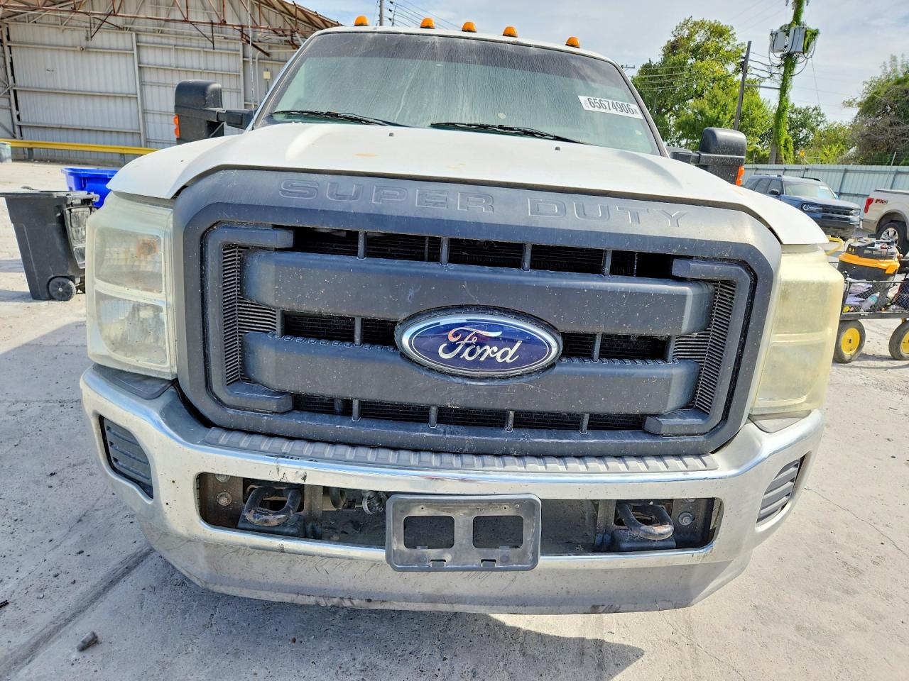 2013 Ford F350 Super Duty Белый vin: 1FD8W3HT2DEB71130