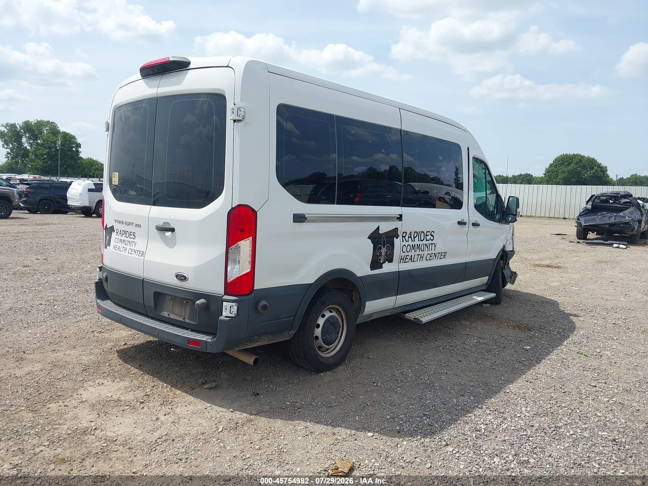 2020 Ford Transit-350 Passenger Van Xl White vin: 1FDAX2C8XLKA16935