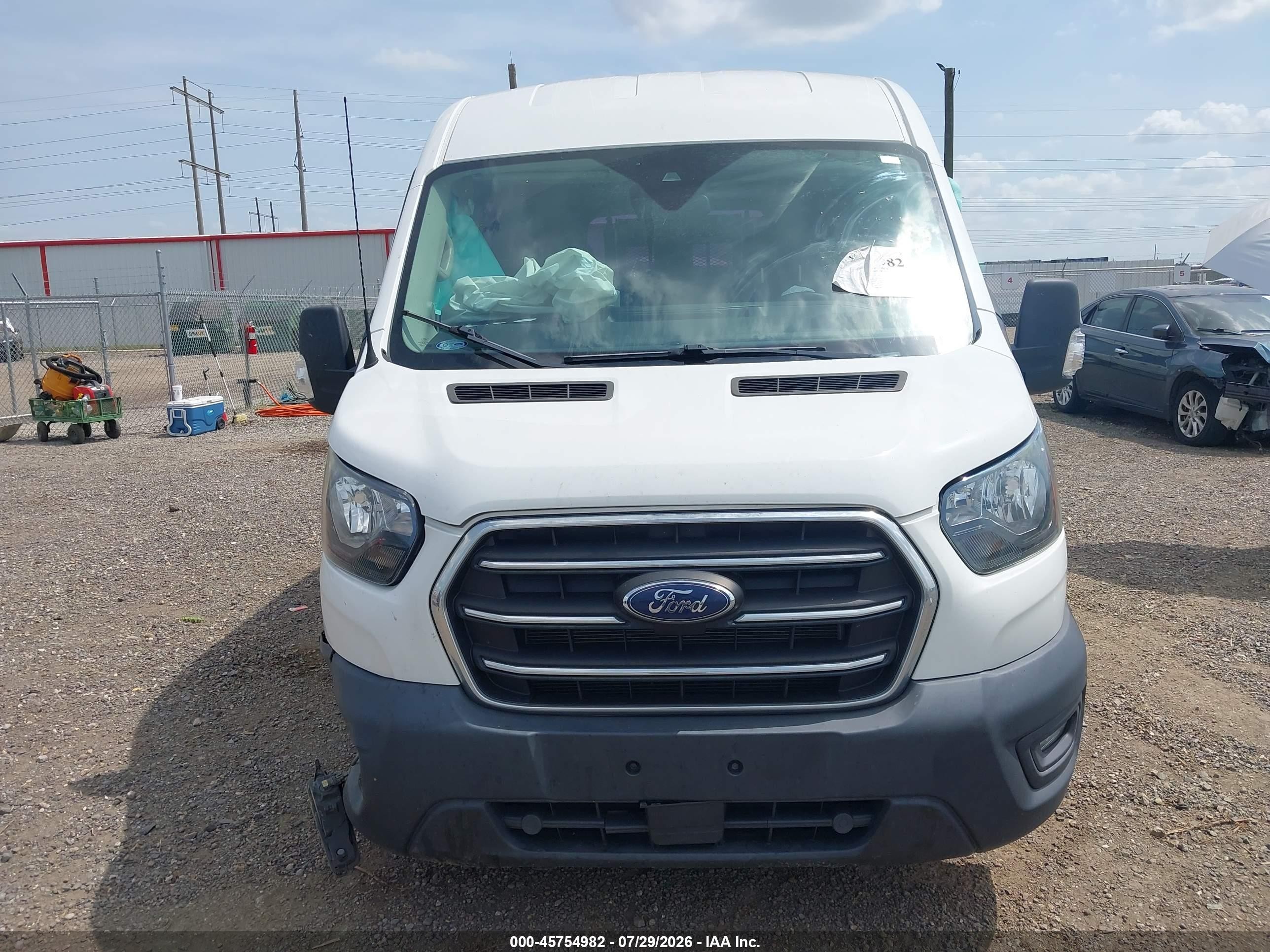 2020 Ford Transit-350 Passenger Van Xl White vin: 1FDAX2C8XLKA16935