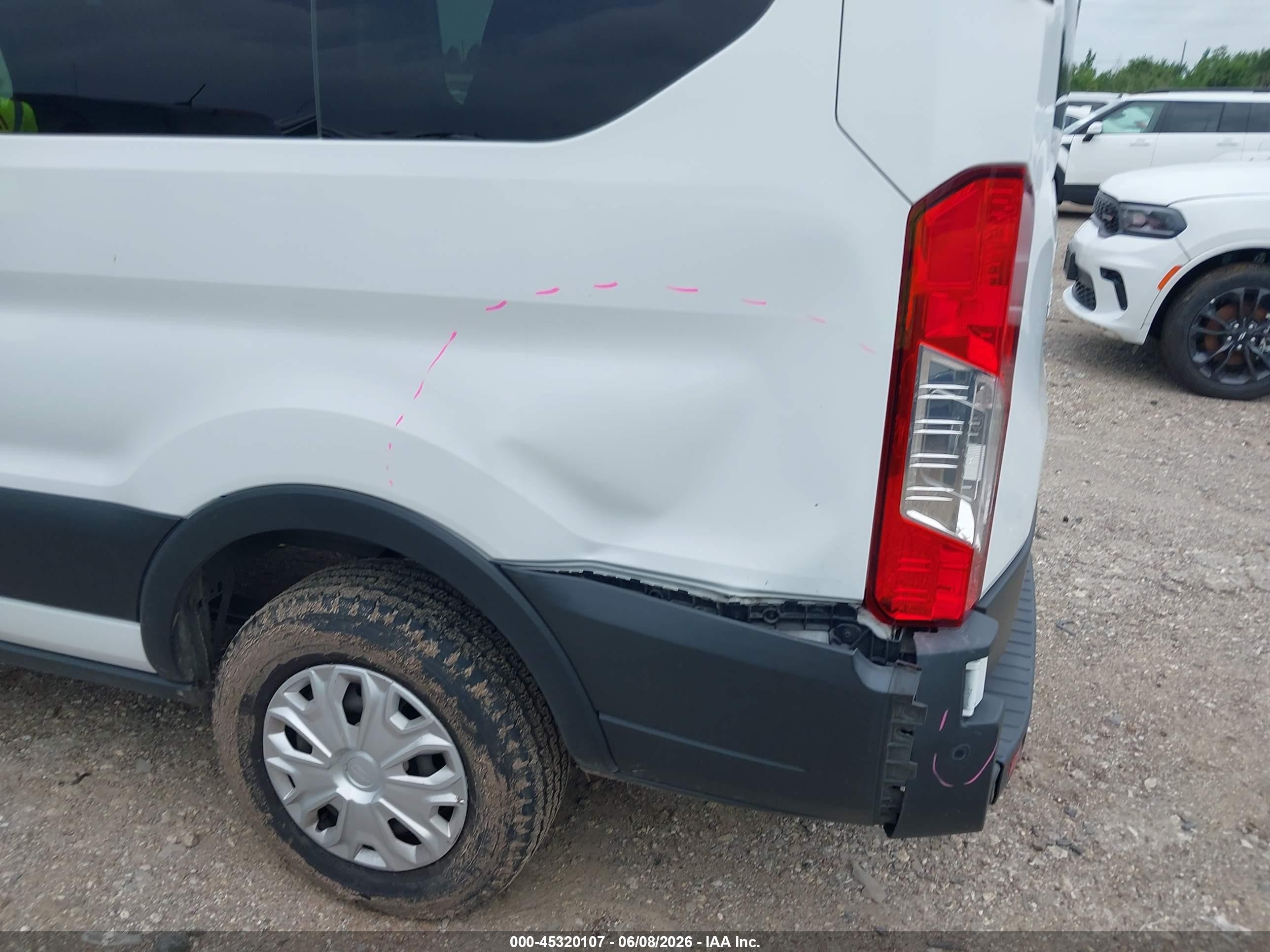 2021 Ford Transit-350 Passenger Van Xlt White vin: 1FDAX2Y82MKA64259