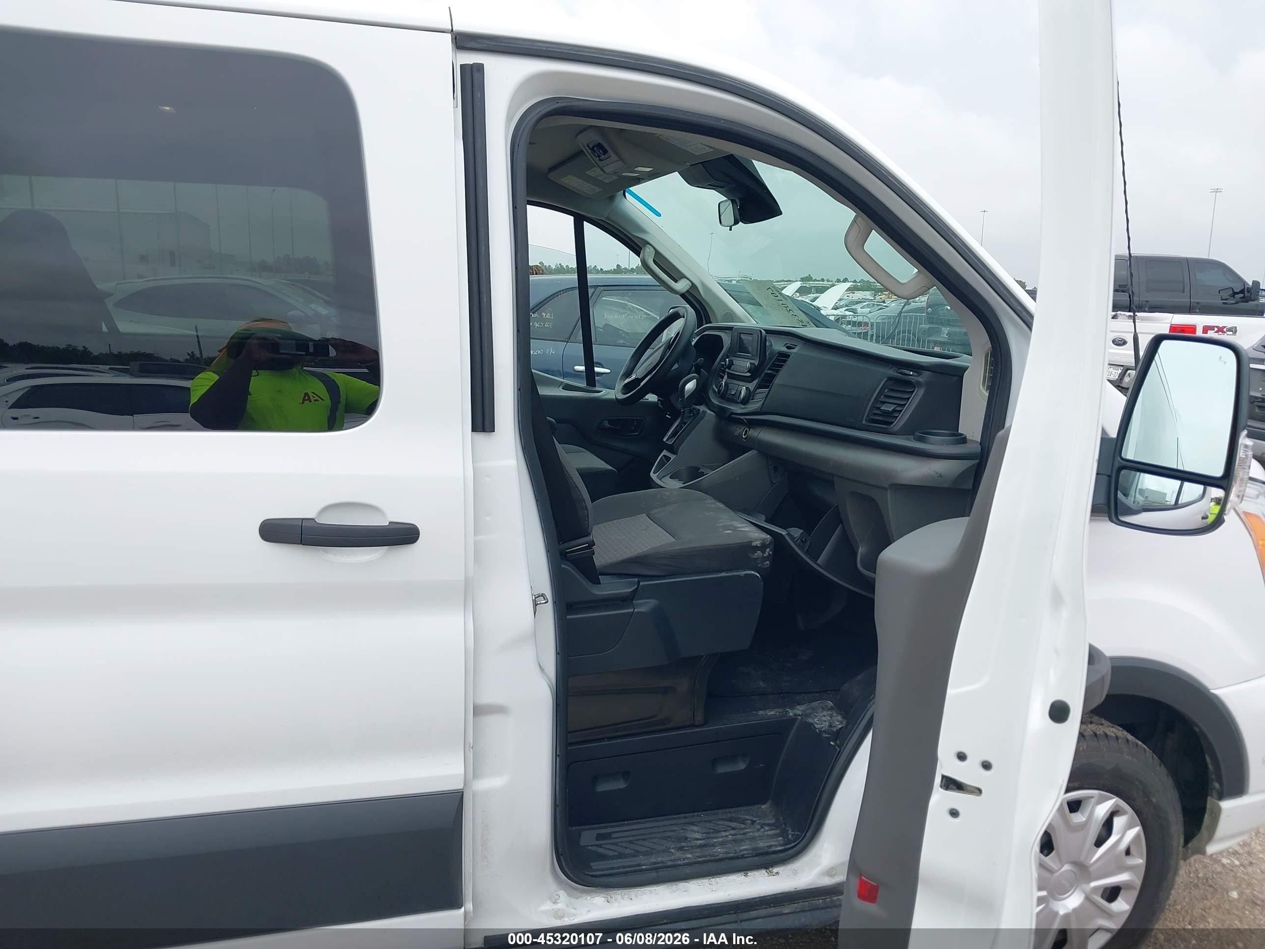 2021 Ford Transit-350 Passenger Van Xlt White vin: 1FDAX2Y82MKA64259