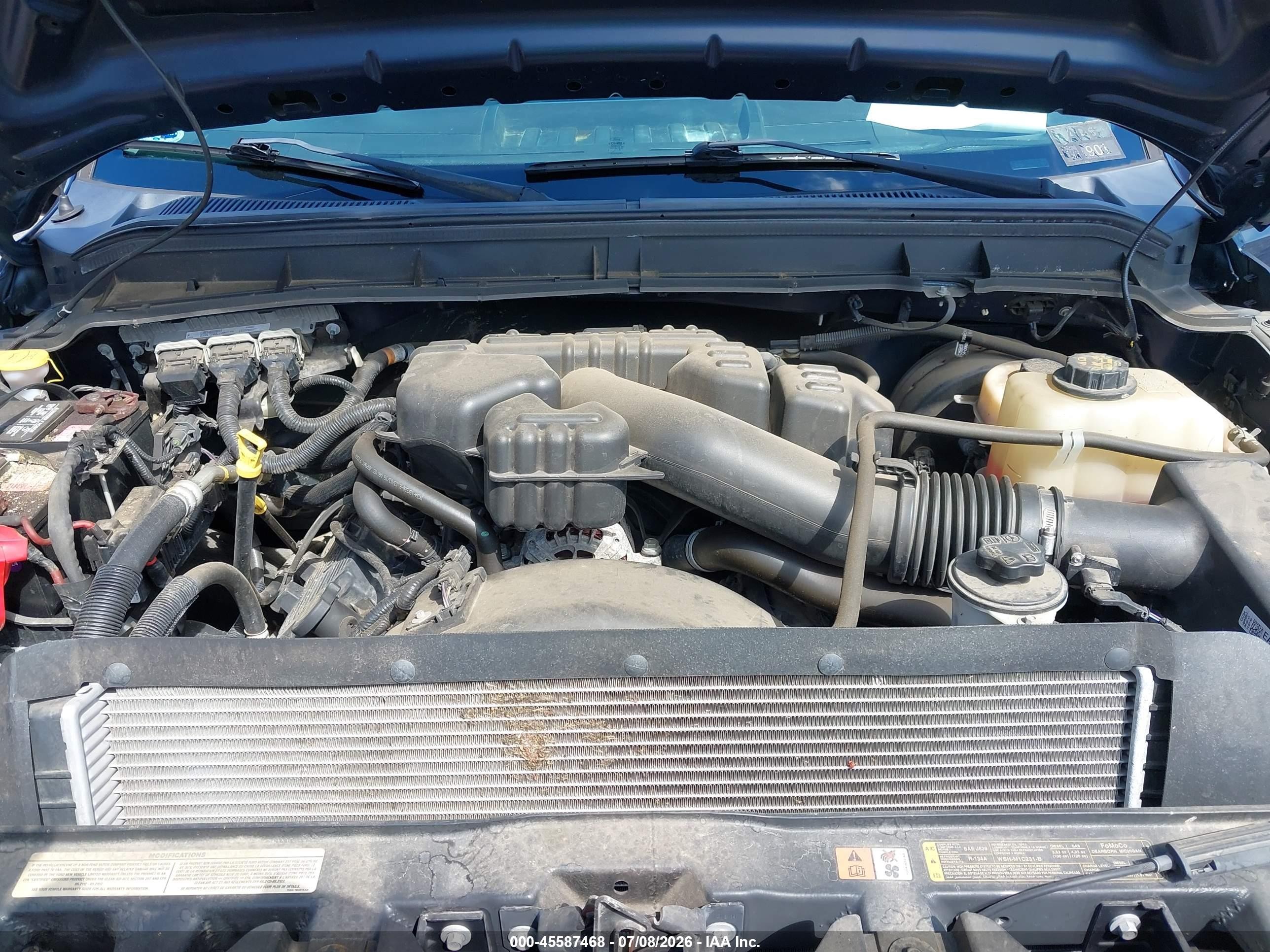 2015 Ford F-250 Xl Blue vin: 1FDBF2A60FED31853