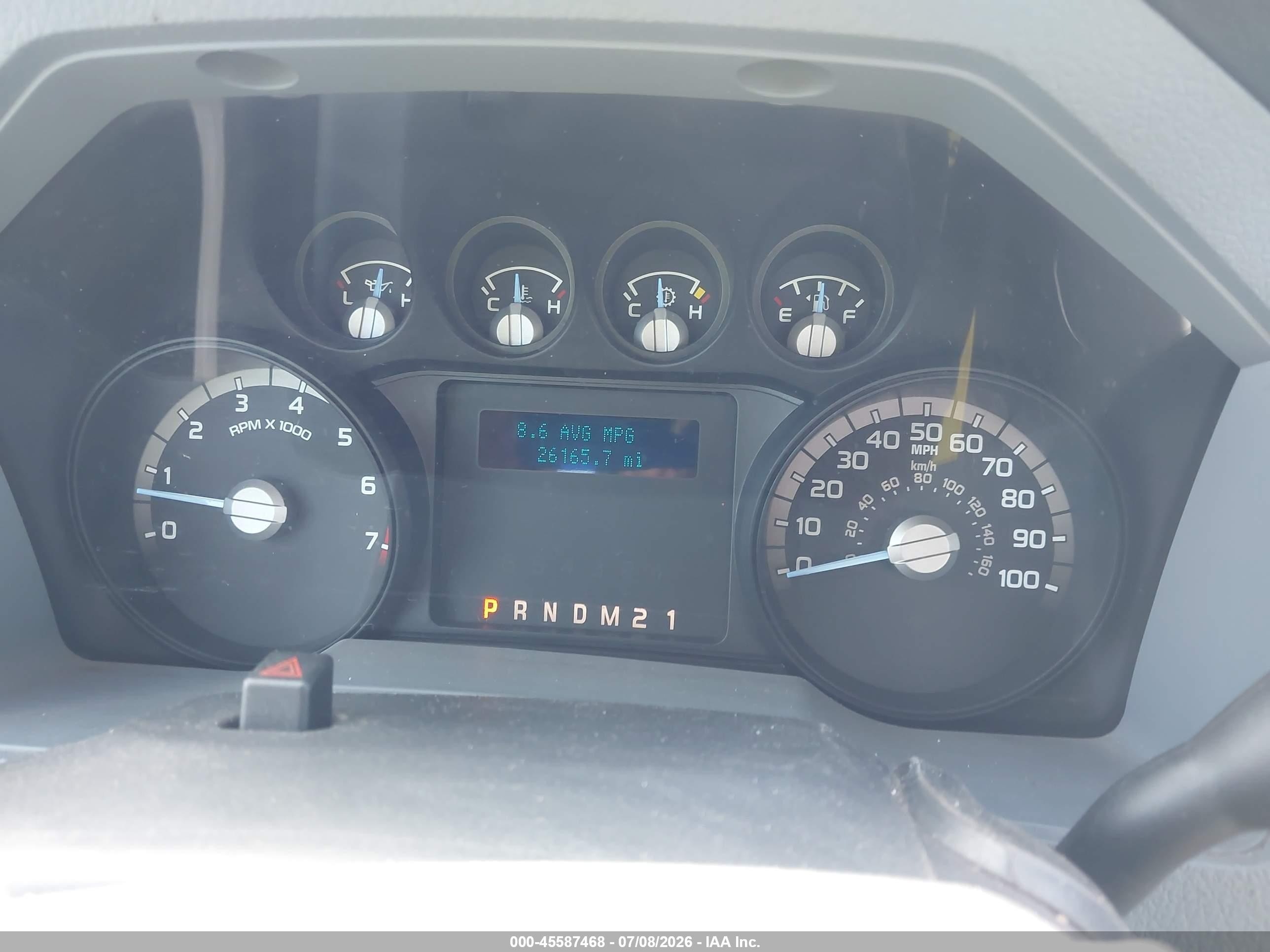 2015 Ford F-250 Xl Blue vin: 1FDBF2A60FED31853