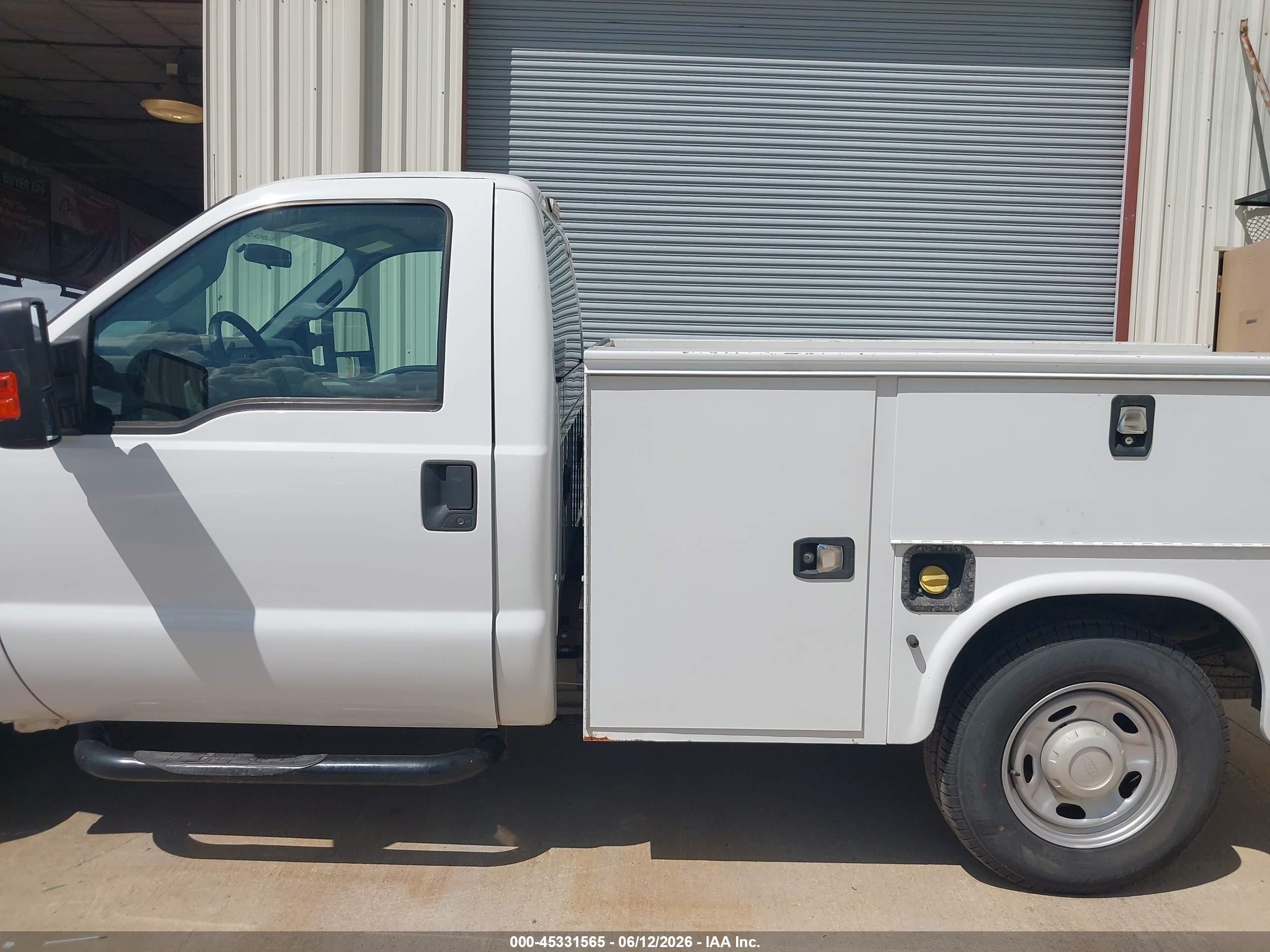 2015 Ford F-250 Xl White vin: 1FDBF2A61FED45437