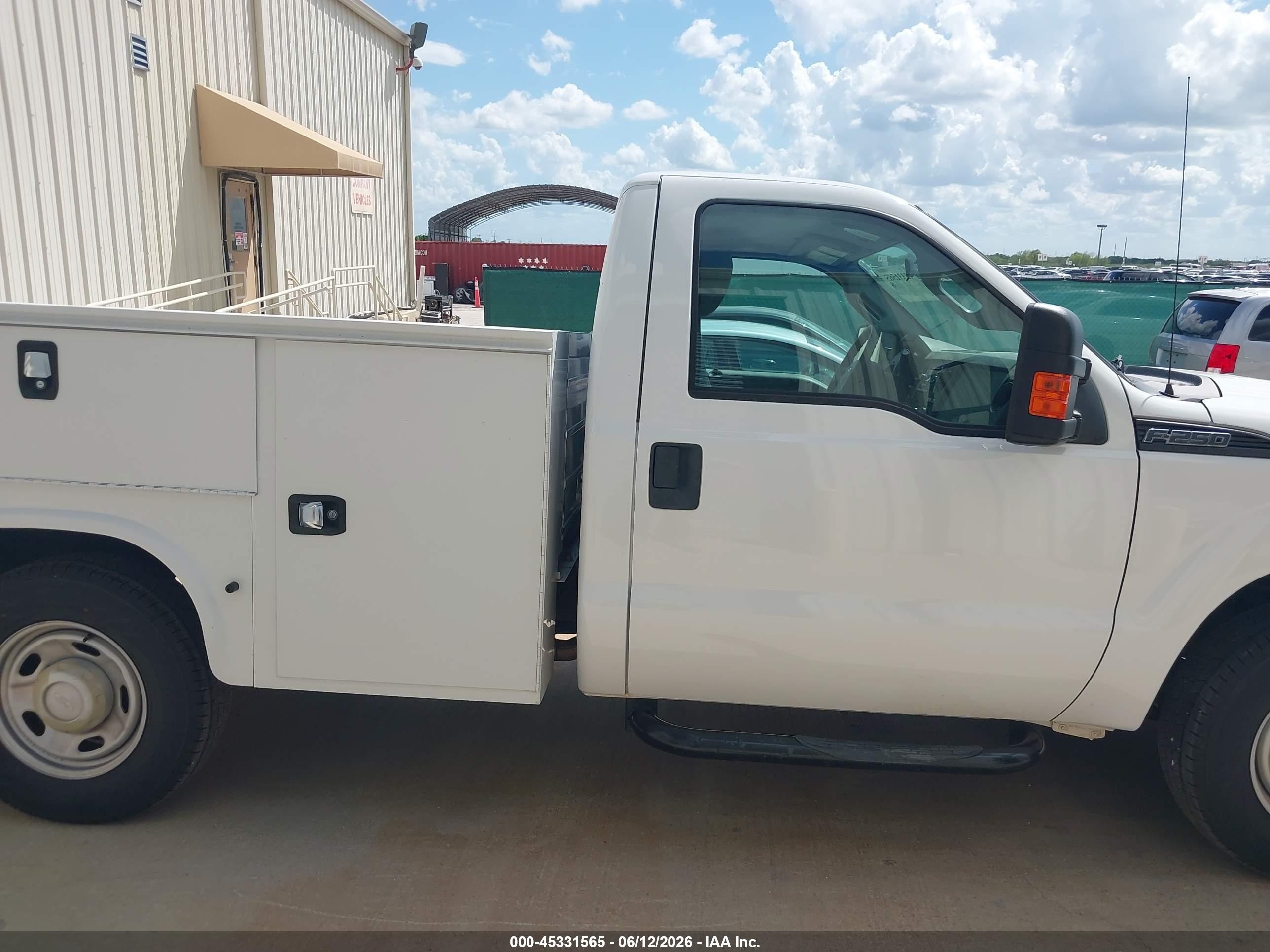 2015 Ford F-250 Xl White vin: 1FDBF2A61FED45437