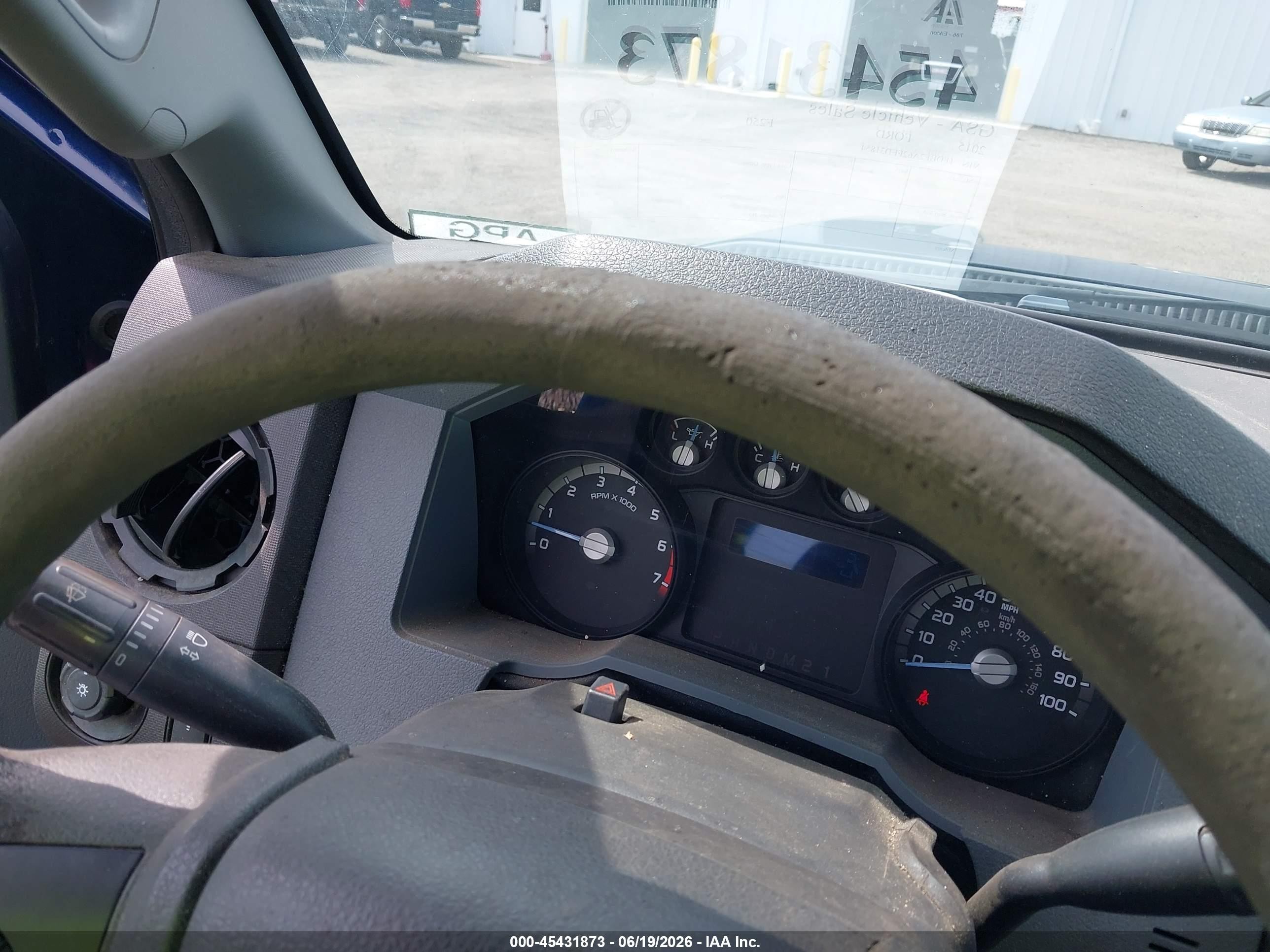 2015 Ford F-250 Xl/xlt Синий vin: 1FDBF2A62FED31854