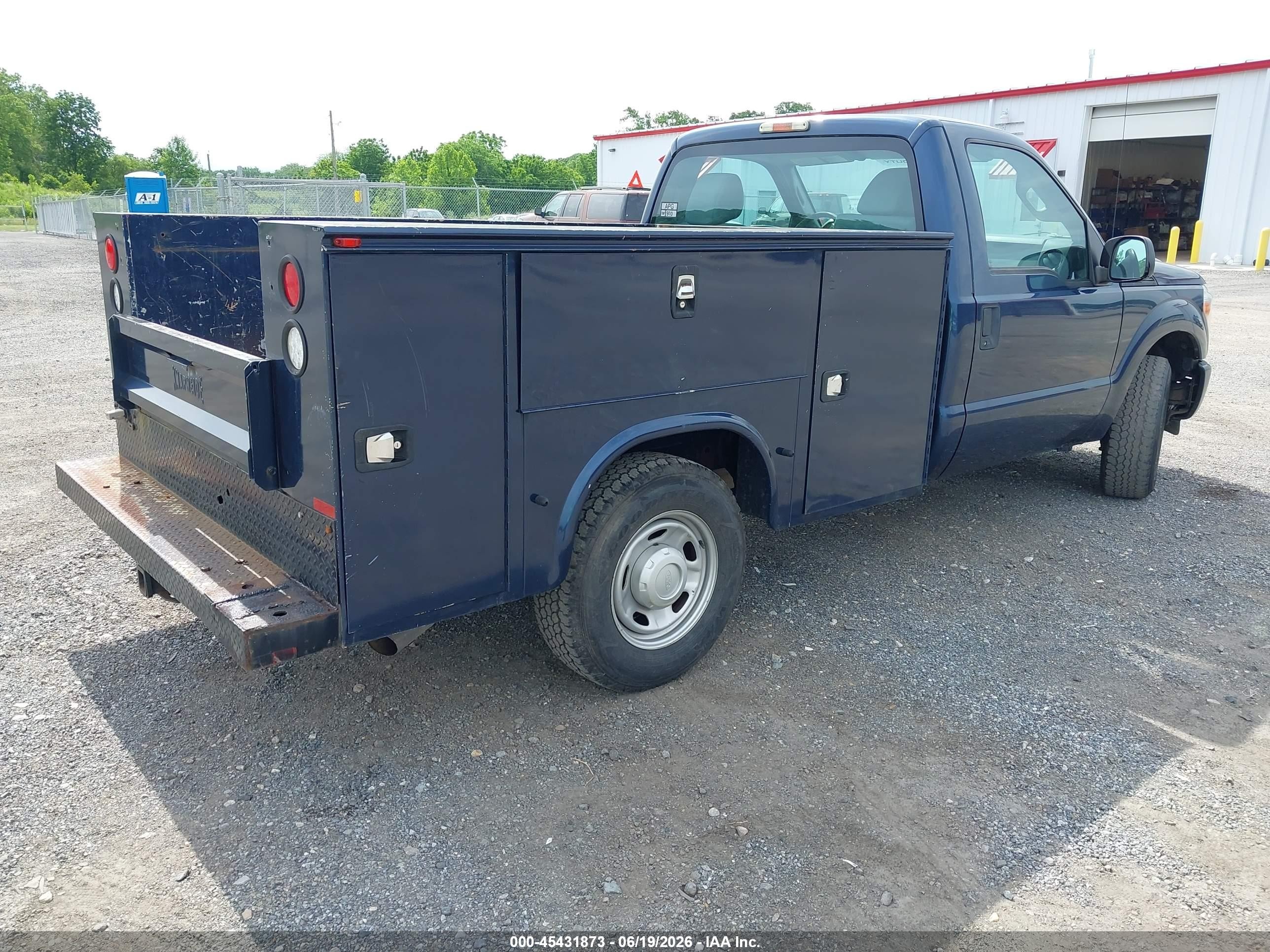 2015 Ford F-250 Xl/xlt Синий vin: 1FDBF2A62FED31854