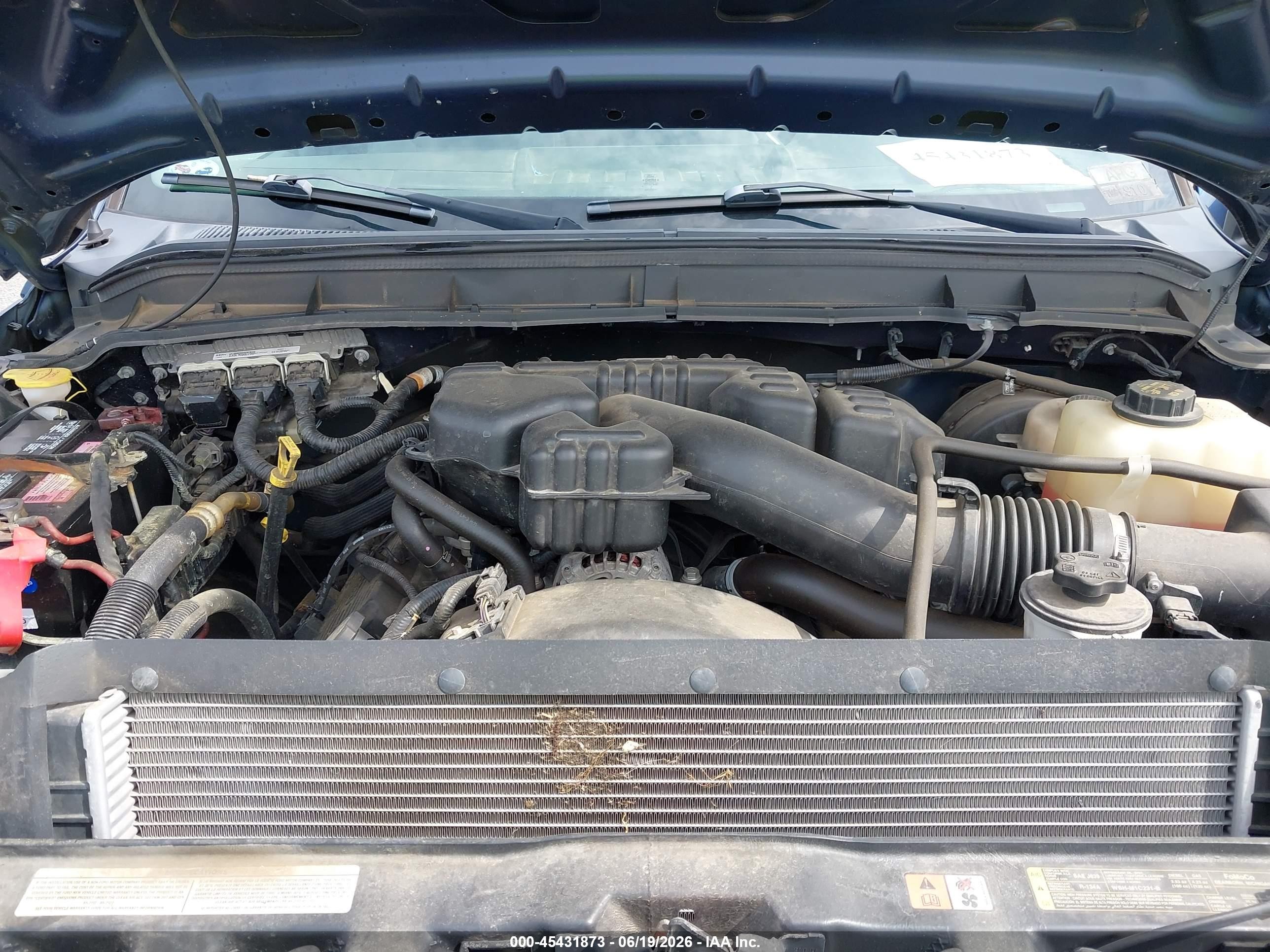 2015 Ford F-250 Xl/xlt Синий vin: 1FDBF2A62FED31854
