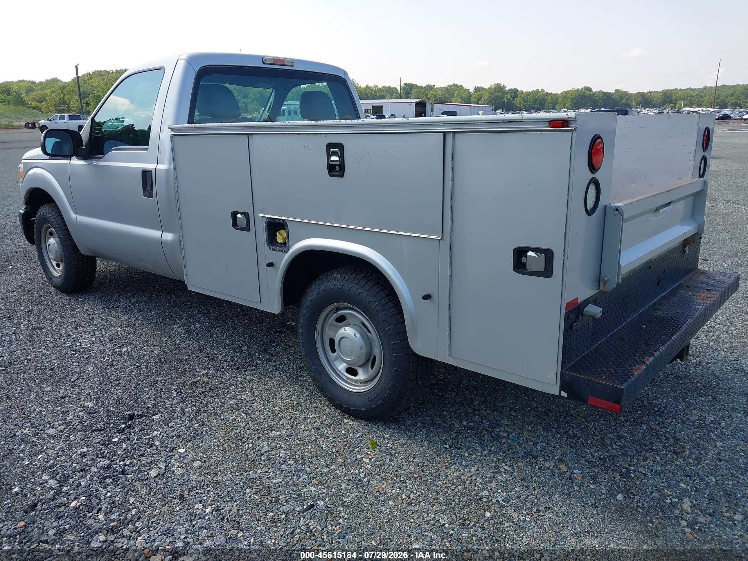 2015 Ford F-250 Xl Gray vin: 1FDBF2A63FED31863
